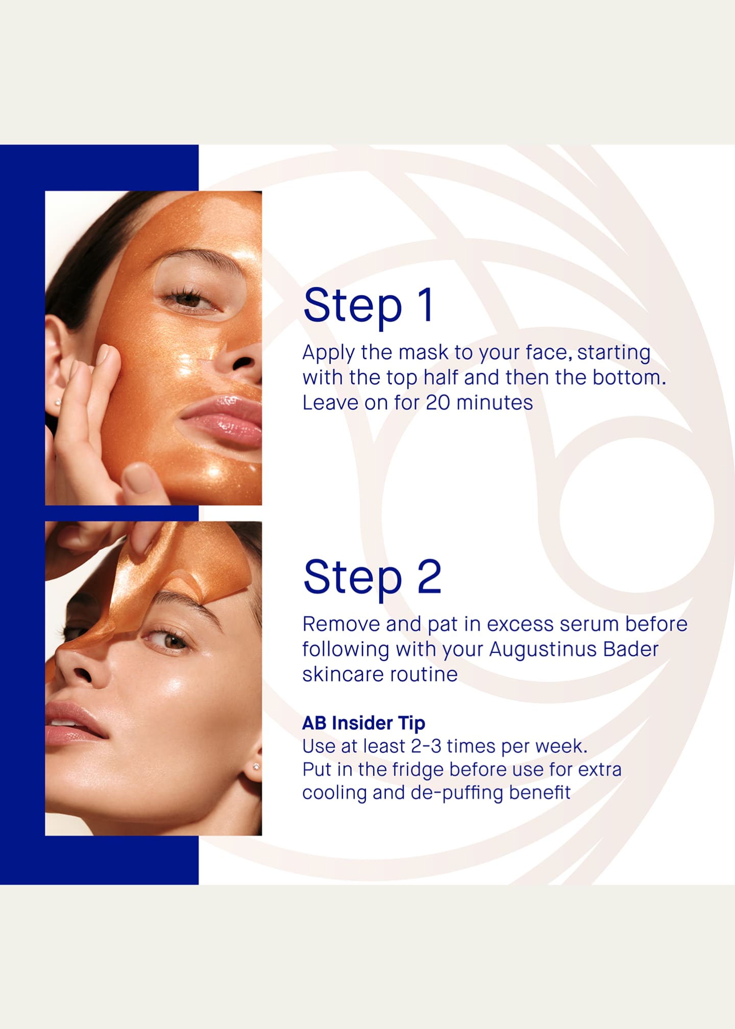 Augustinus Bader The Hydrogel Face Mask, Single Image 3 of 5