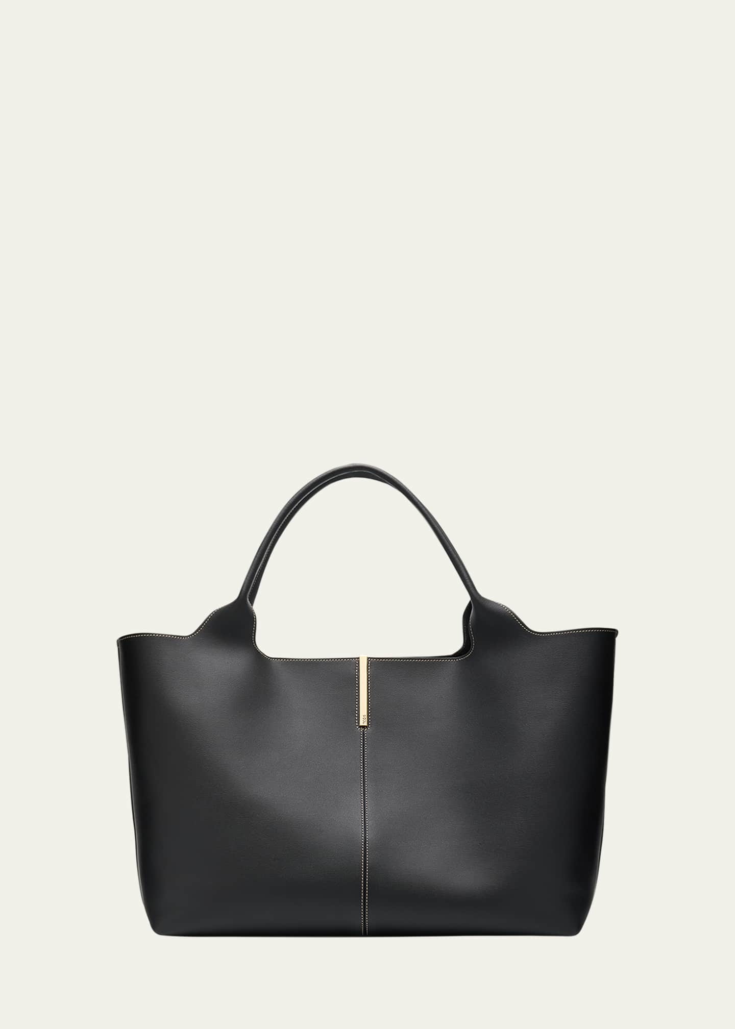 Tod's Medium Leather Tote Shopping Bag - Bergdorf Goodman