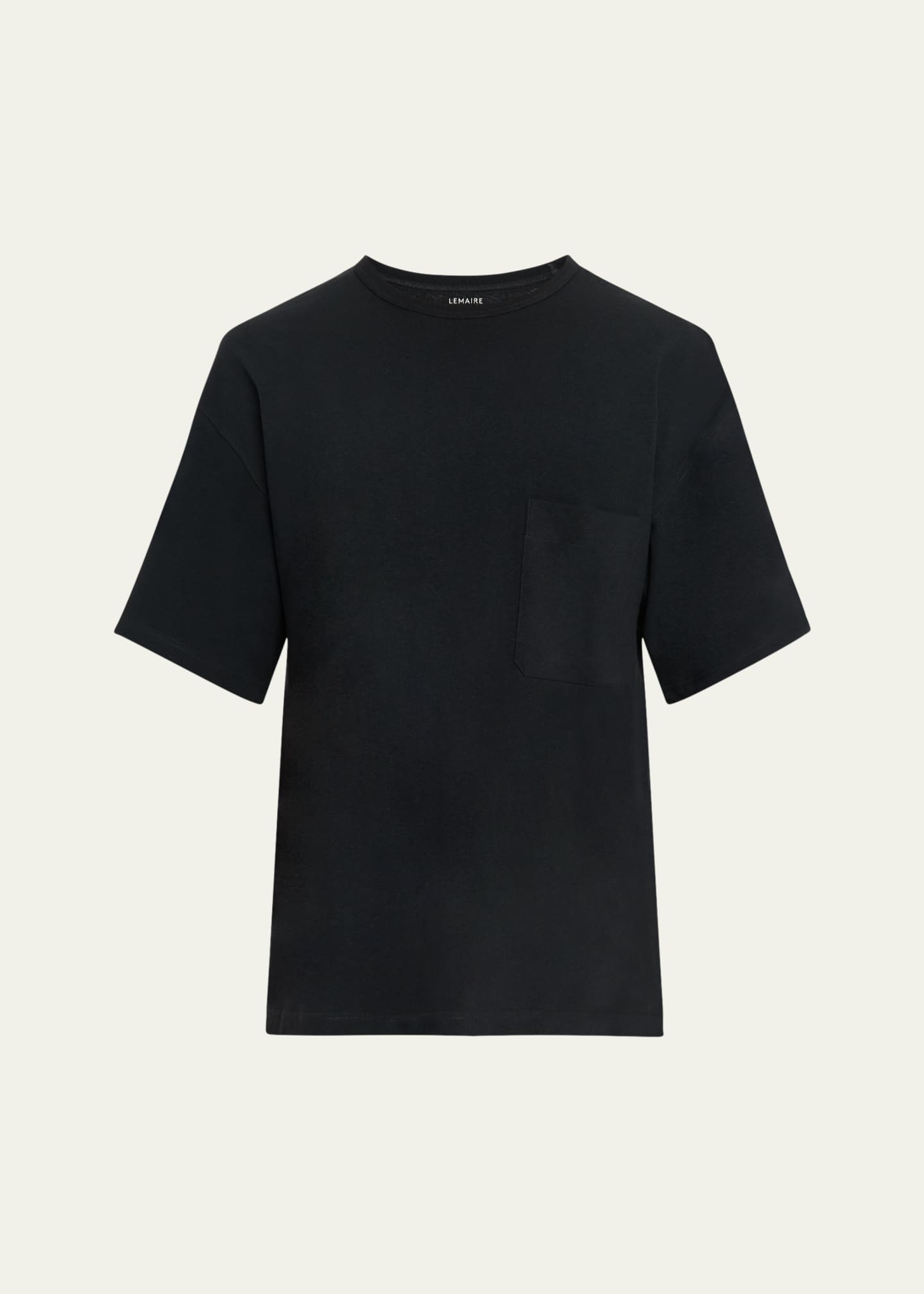 LEMAIRE Men's Boxy Jersey T-Shirt Image 1 of 5