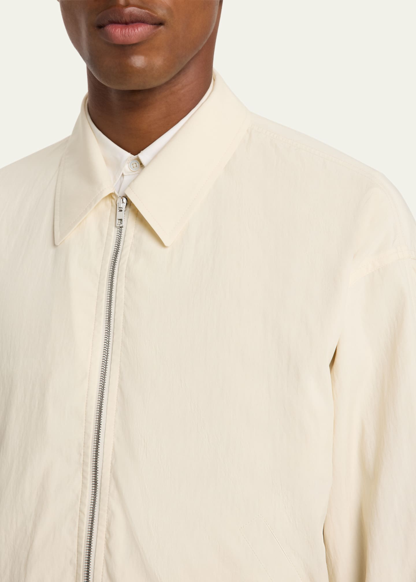 LEMAIRE Men's Technical Lyocell Blouson Jacket Image 5 of 5