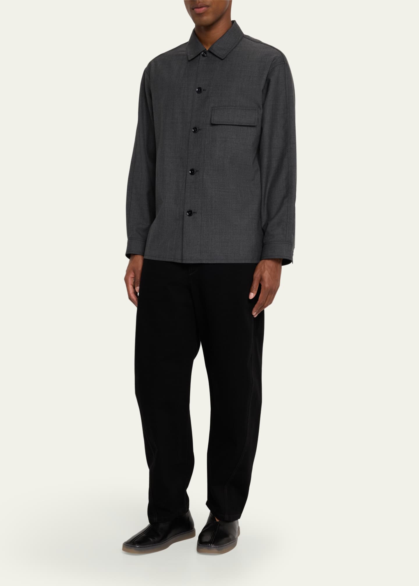 LEMAIRE Men's Twisted Workwear Pants Image 2 of 5