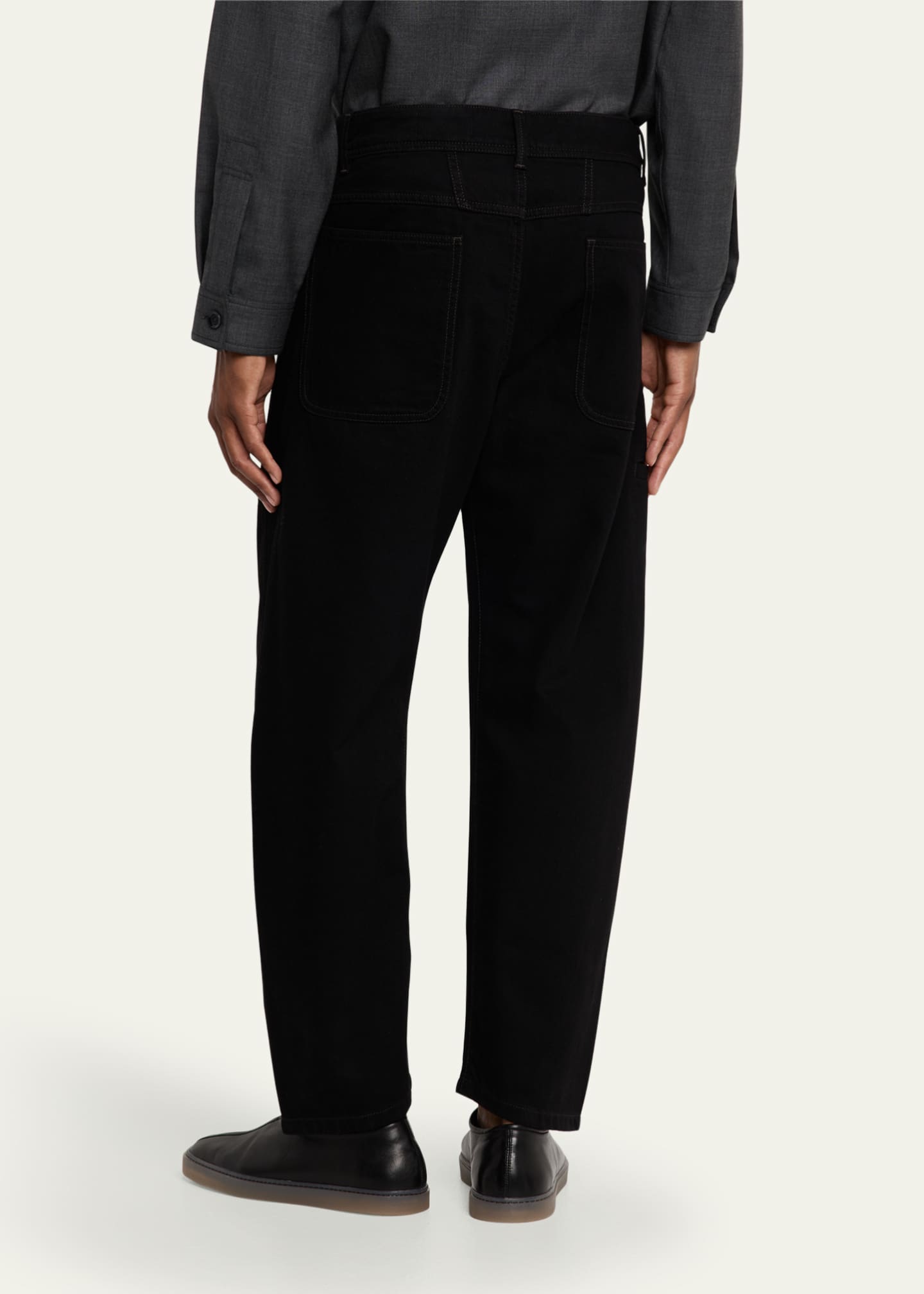 LEMAIRE Men's Twisted Workwear Pants Image 3 of 5