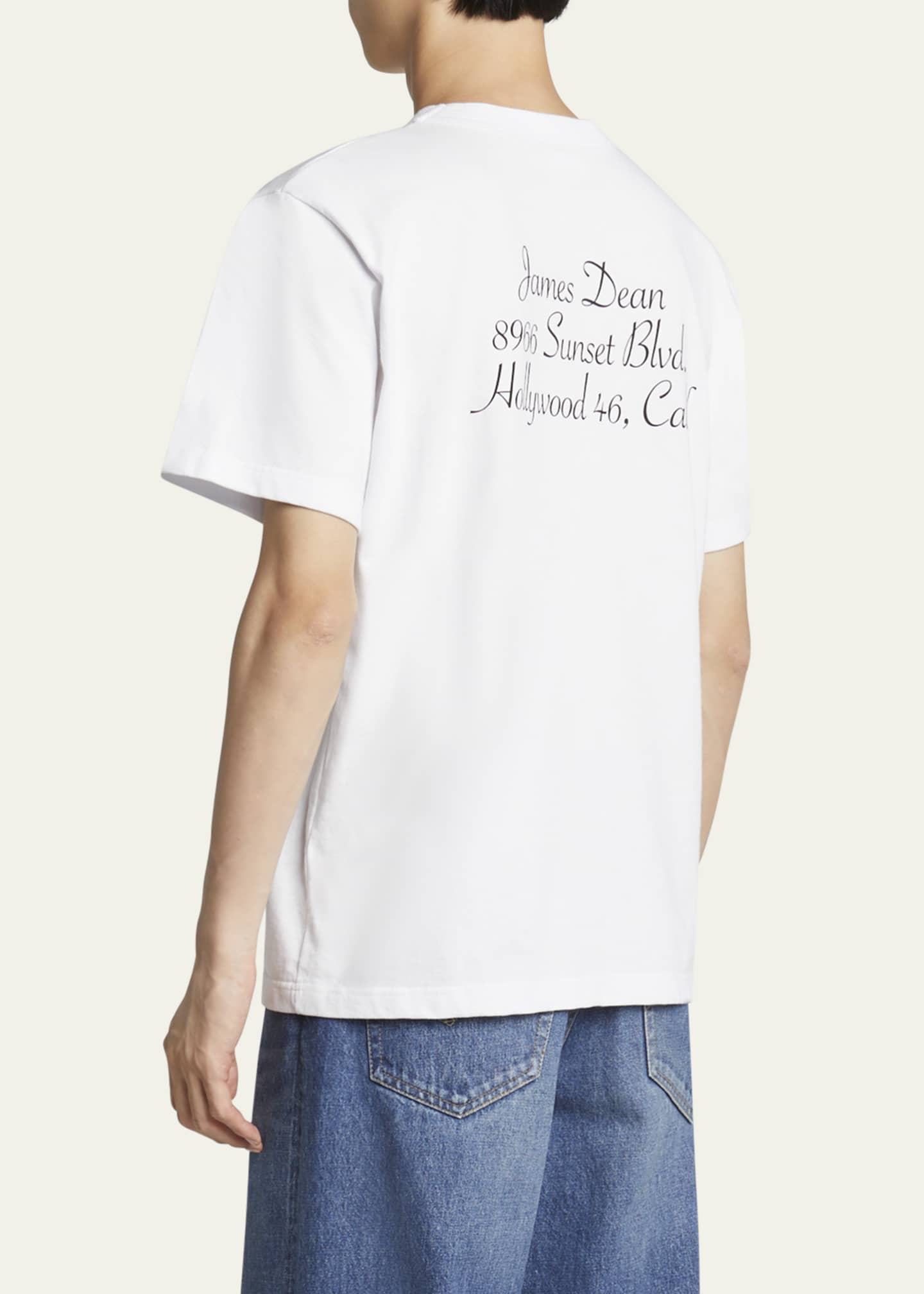 James Dean Printed T-Shirt - Sacai | WE IN STYLE