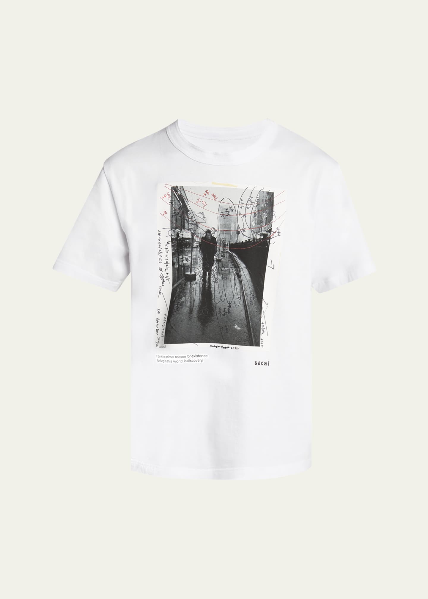 SACAI Men's Marked Up James Dean Photo T-Shirt - Bergdorf