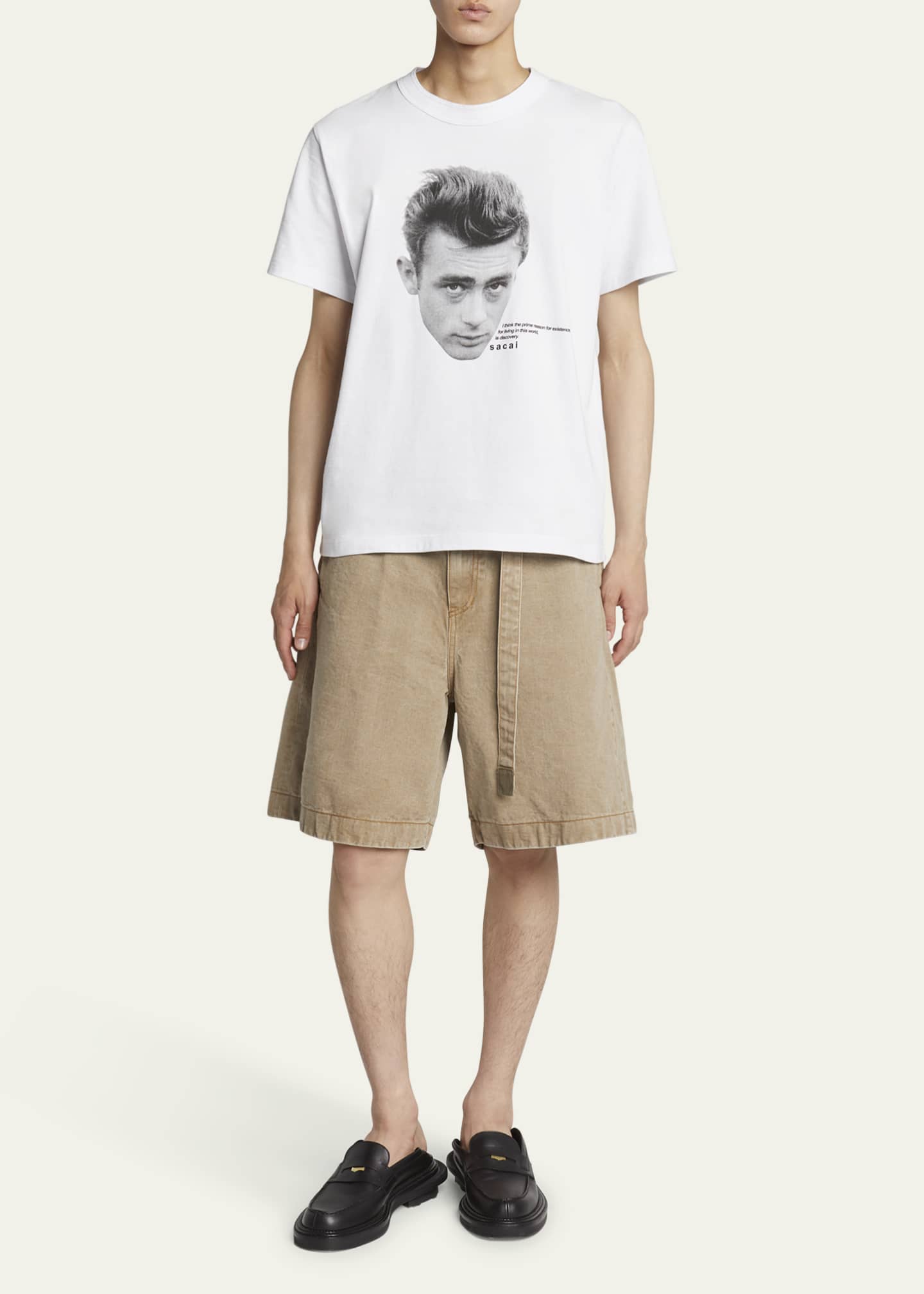 SACAI Men's James Dean Jersey T-Shirt - Bergdorf Goodman