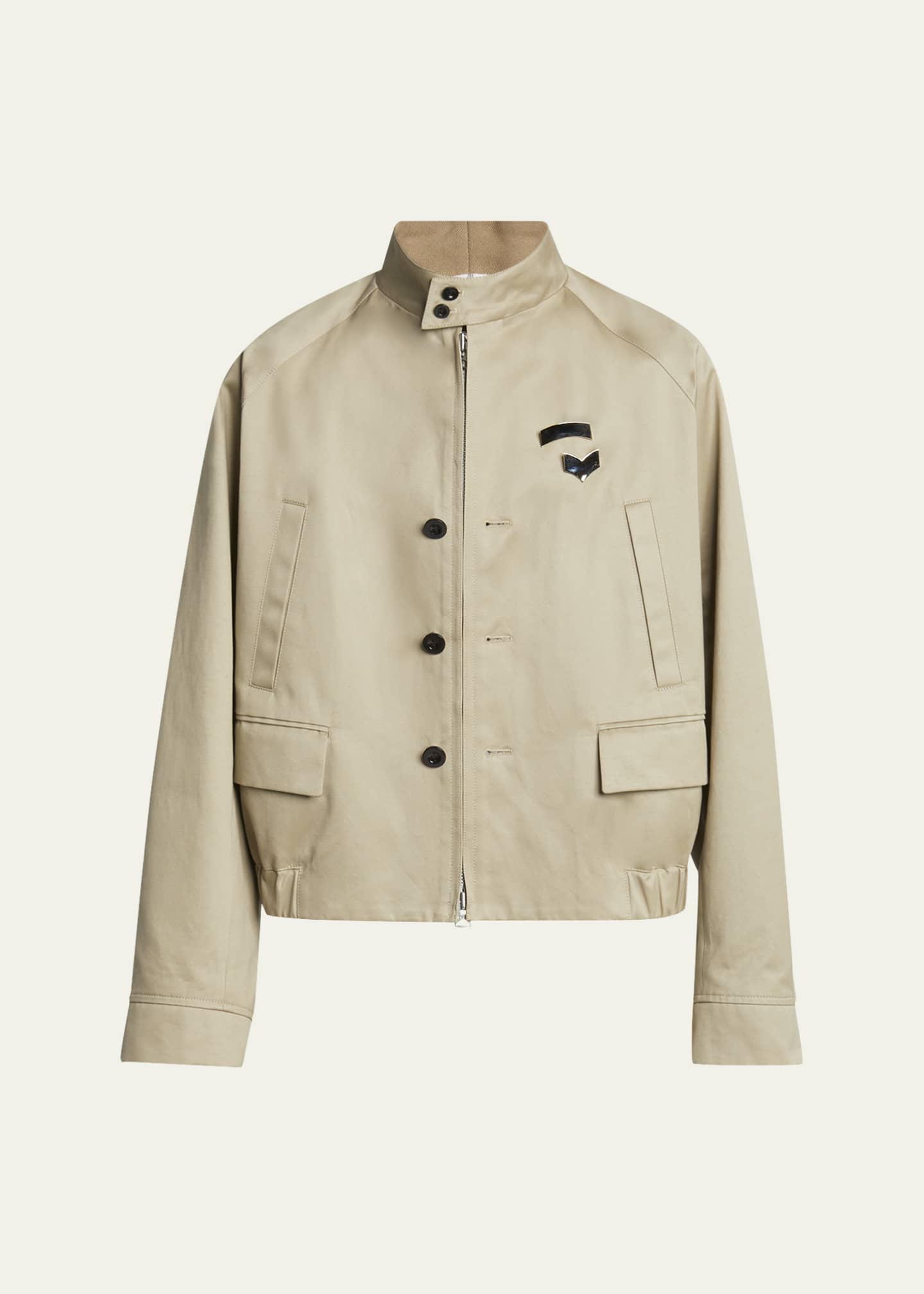 SACAI Men's Chino Harrington Jacket Image 1 of 5