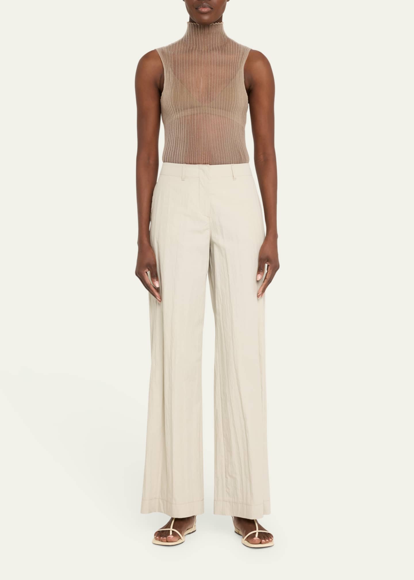 Aisling Camps Sleeveless Modern Mist Sheer Turtleneck Image 2 of 4