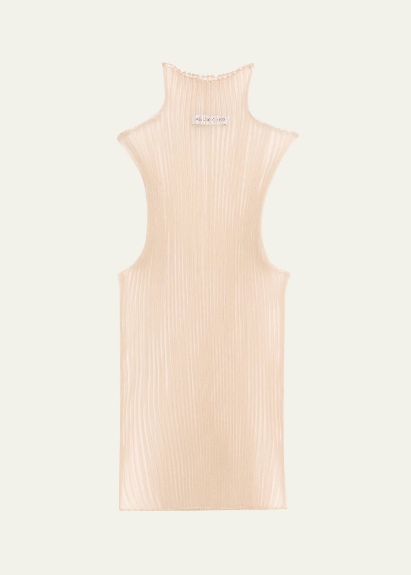 Aisling Camps Sleeveless Modern Mist Sheer Turtleneck Image 1 of 4