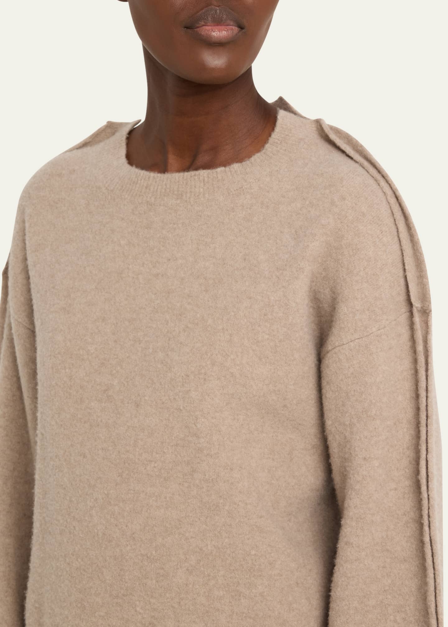 Aisling Camps Sculpted Merino Wool Pullover Image 5 of 5