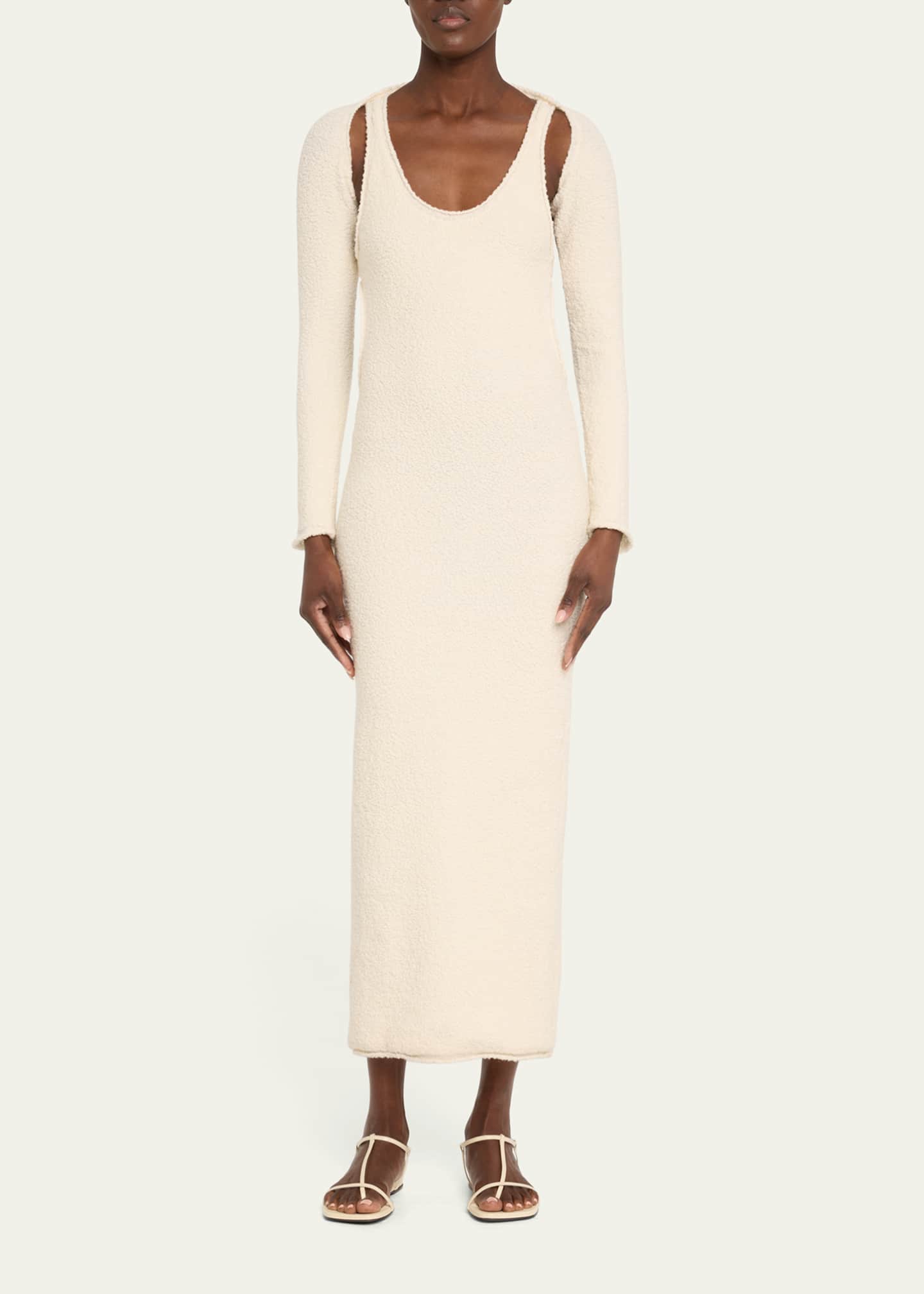 Aisling Camps Pebble Cutout Merino Wool Dress Image 2 of 5