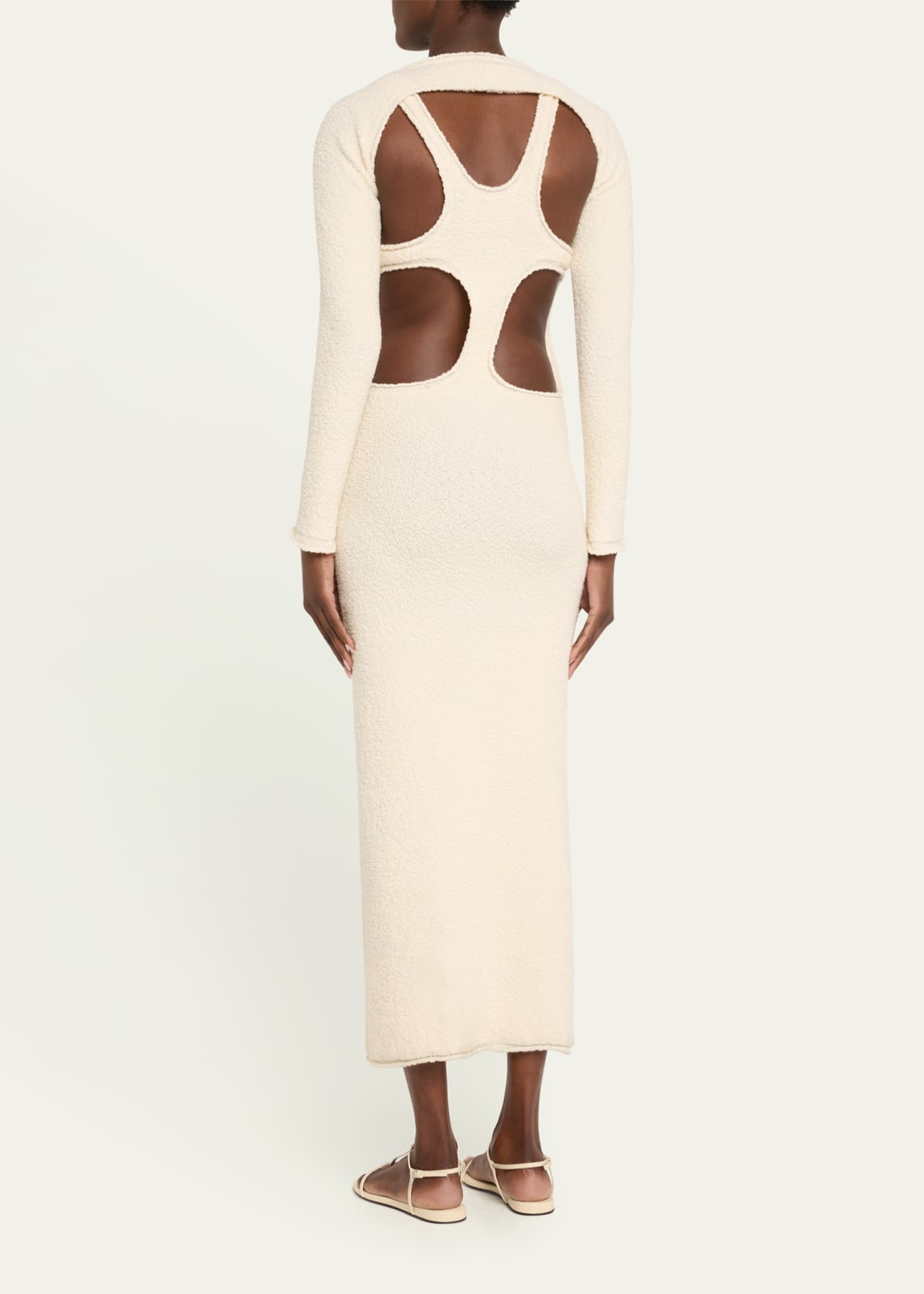 Aisling Camps Pebble Cutout Merino Wool Dress Image 3 of 5