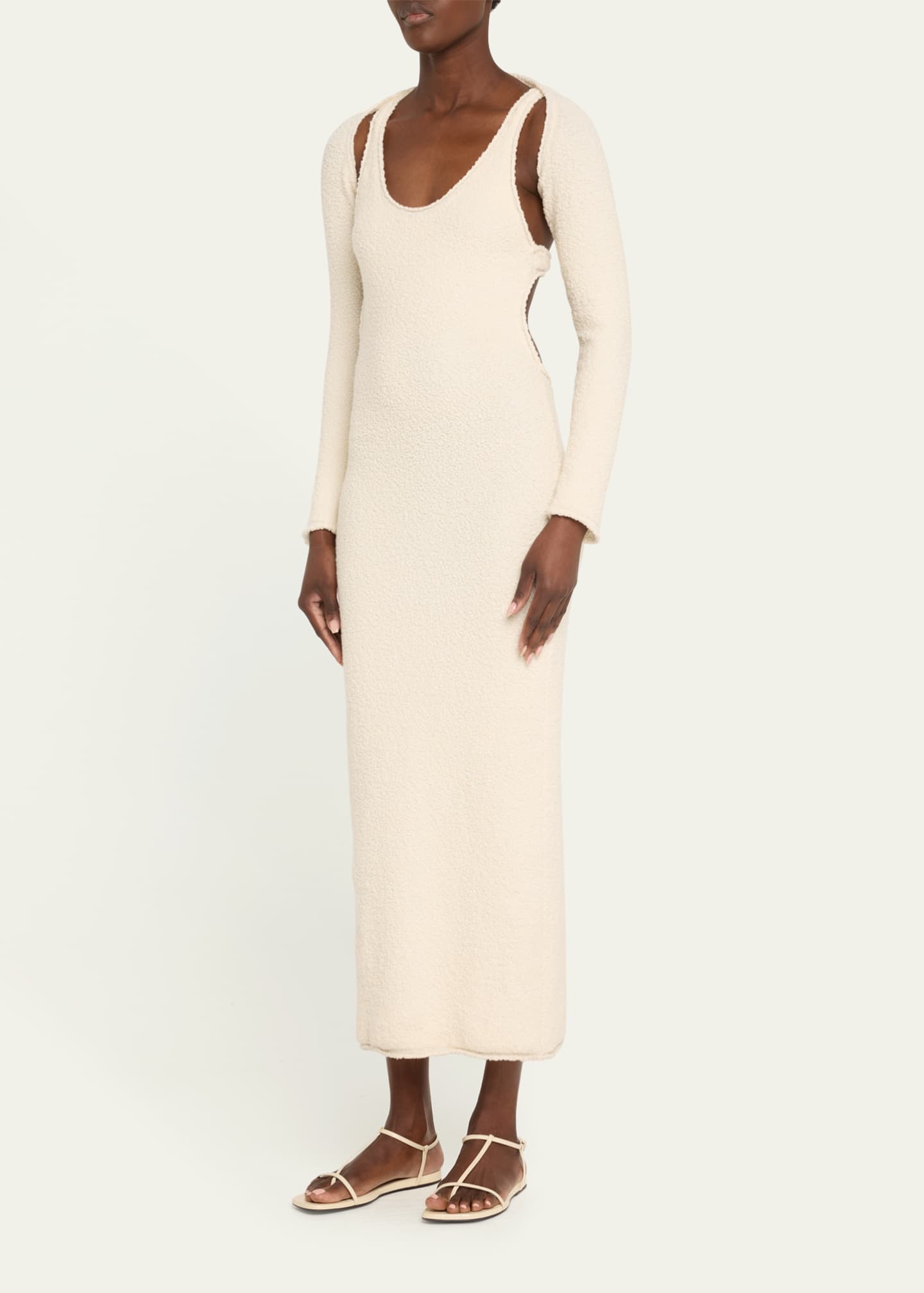 Aisling Camps Pebble Cutout Merino Wool Dress Image 4 of 5