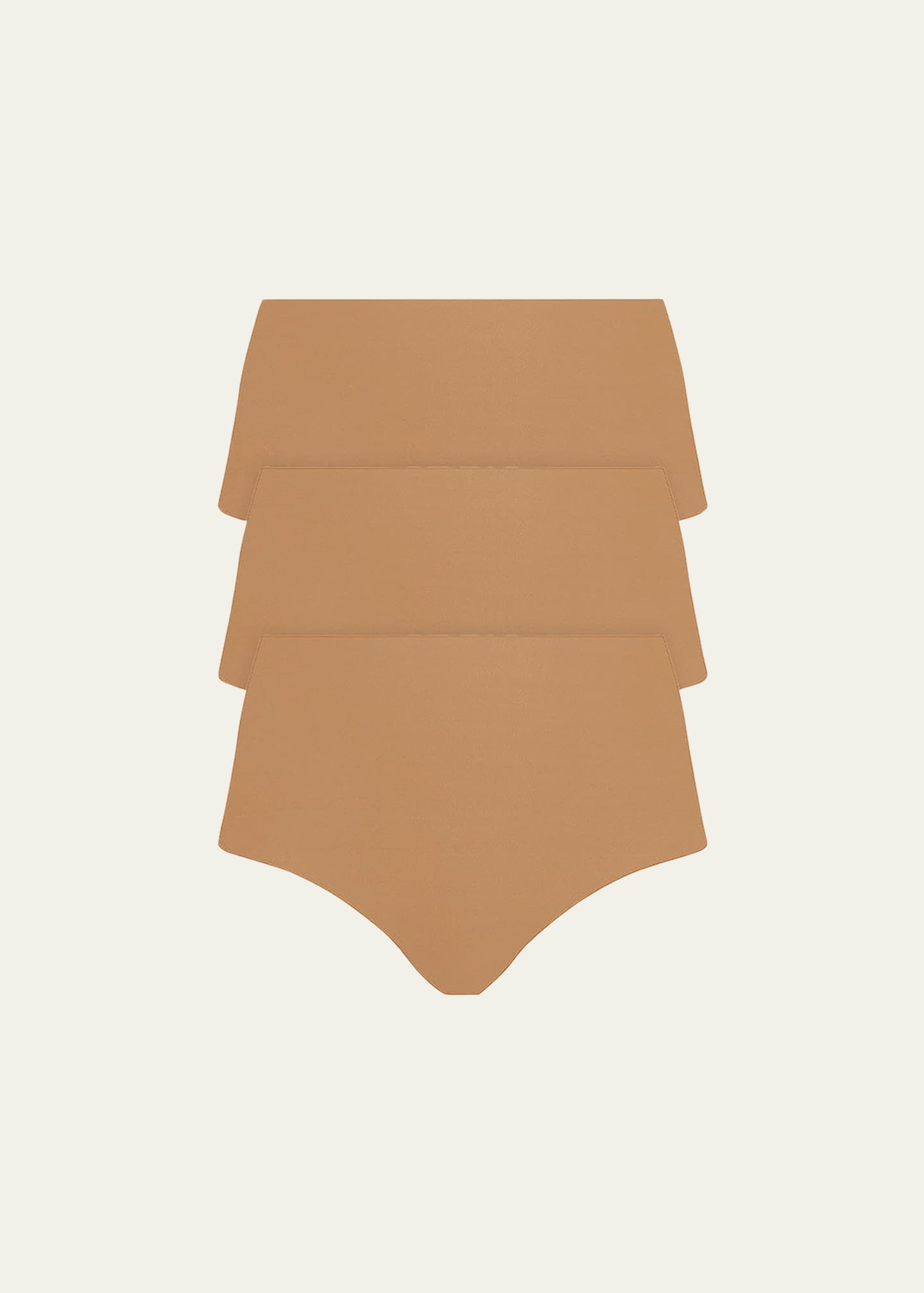 Commando Classic High-Rise Microfiber Bikini Briefs, Pack of 3 ...
