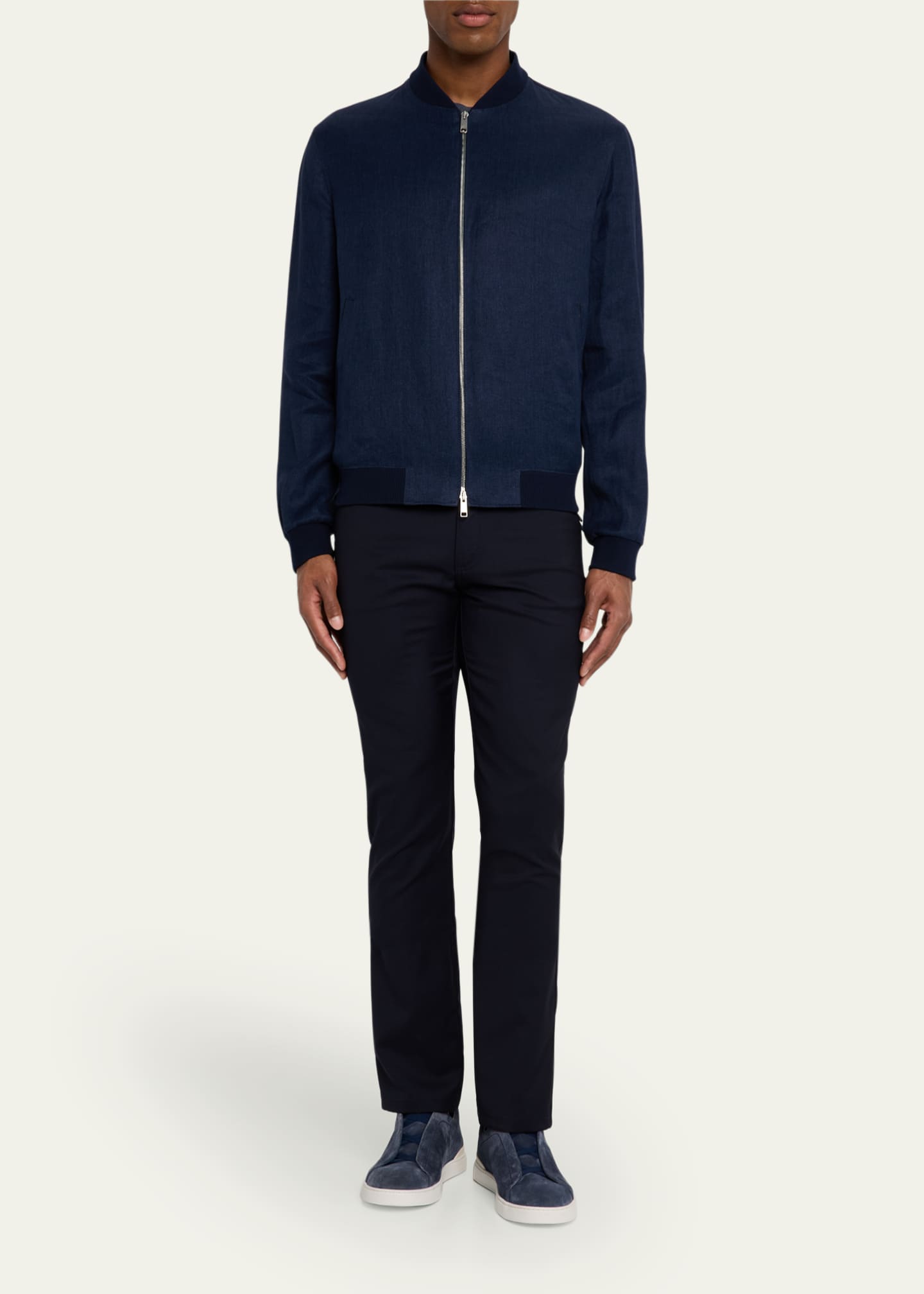 Men's Oasi Lino Bomber Jacket