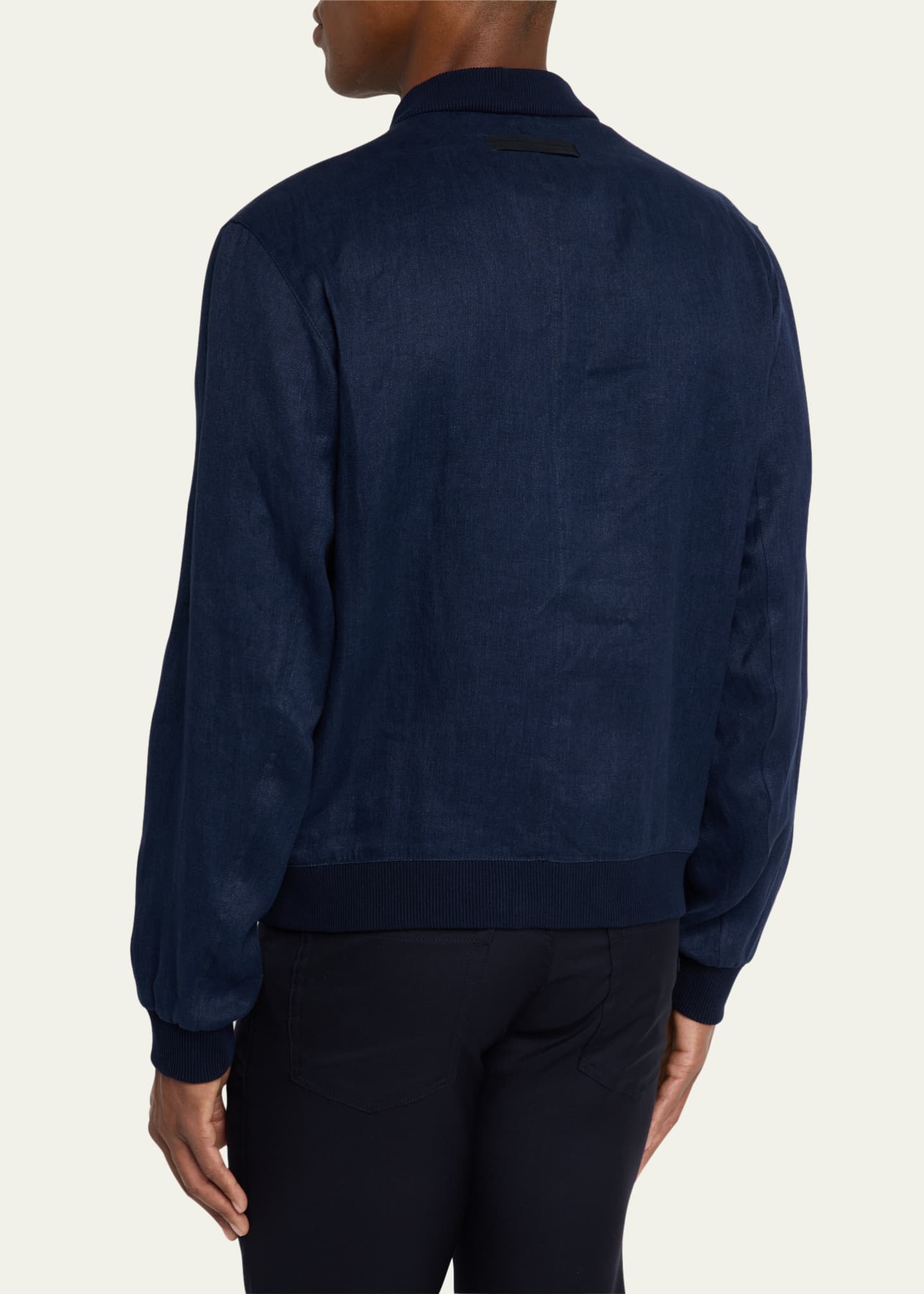 Men's Oasi Lino Bomber Jacket