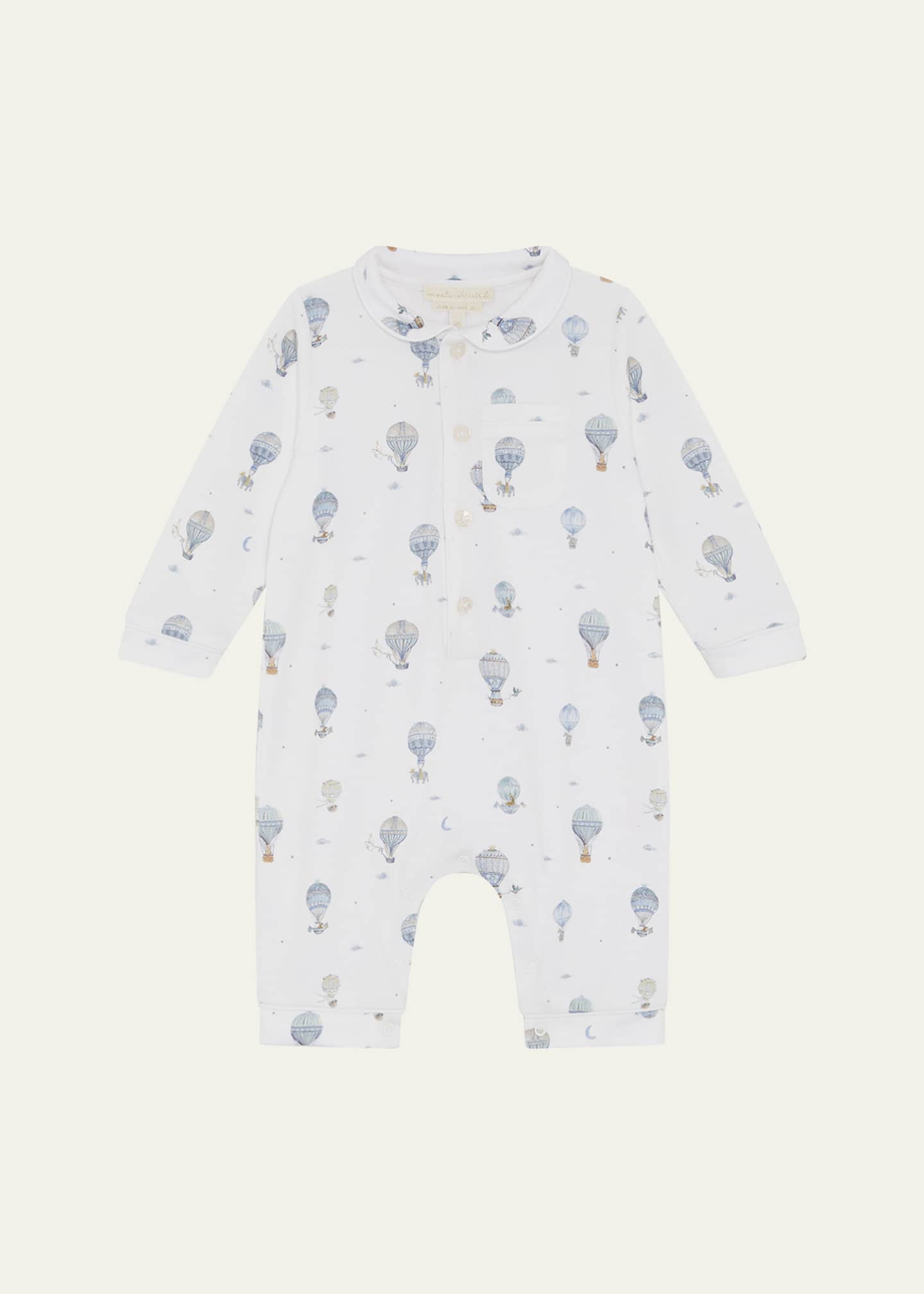 Marie Chantal Boy's Charles Balloon Dream Coverall, Size Newborn-24M Image 1 of 2