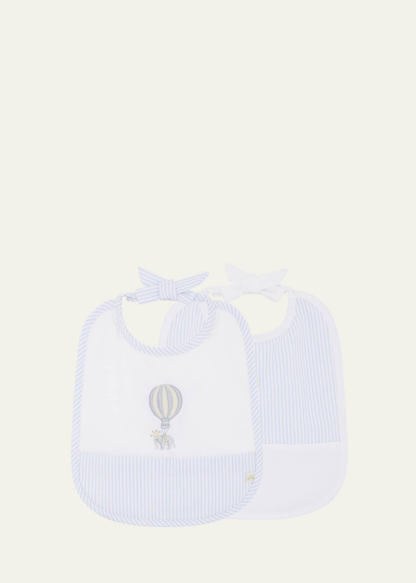 Marie Chantal Girl's April Balloon Dream 2-Piece Bib Set Image 2 of 2
