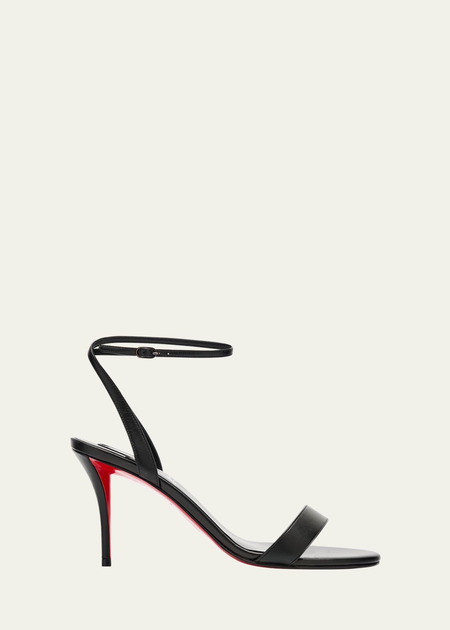Christian Louboutin 80mm Miss Z Leather Sandals - Bergdorf Goodman