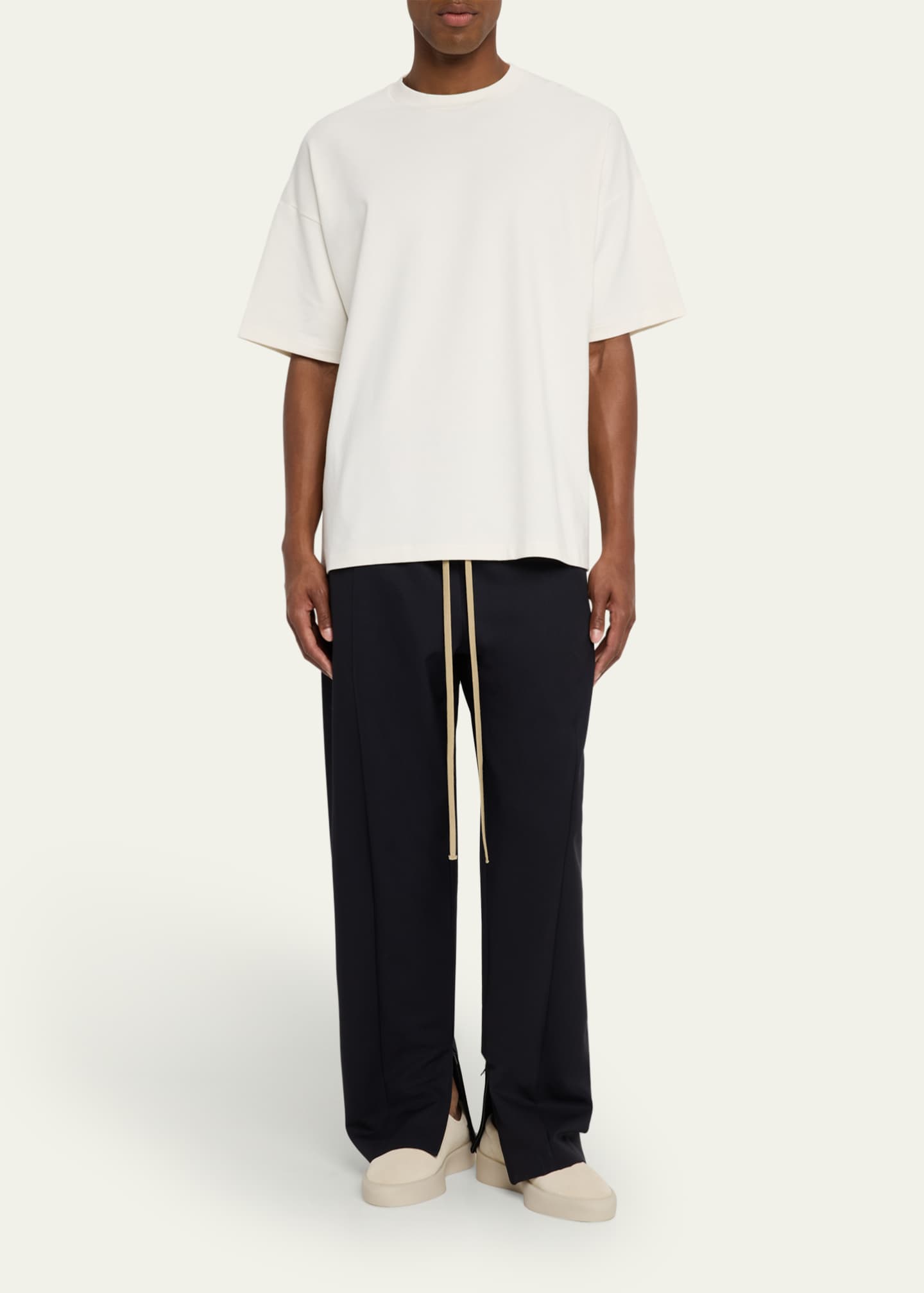 Fear of God Men's Wool Center Seam Track Pants Image 2 of 5