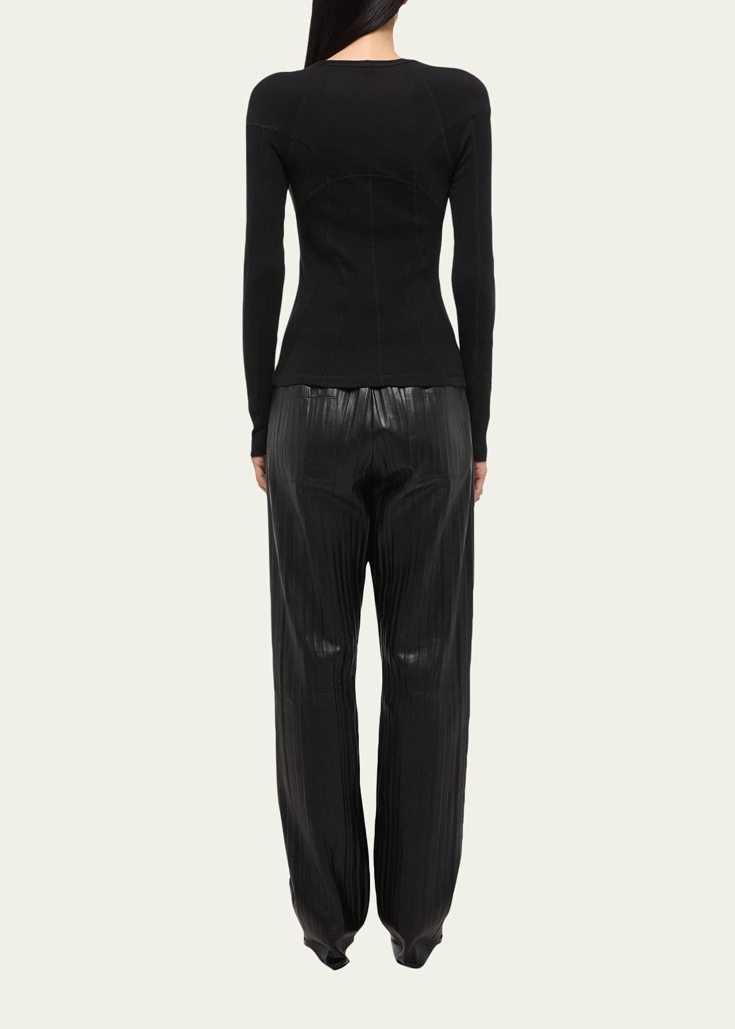 Helmut Lang Long-Sleeve Sport Tee Image 3 of 5