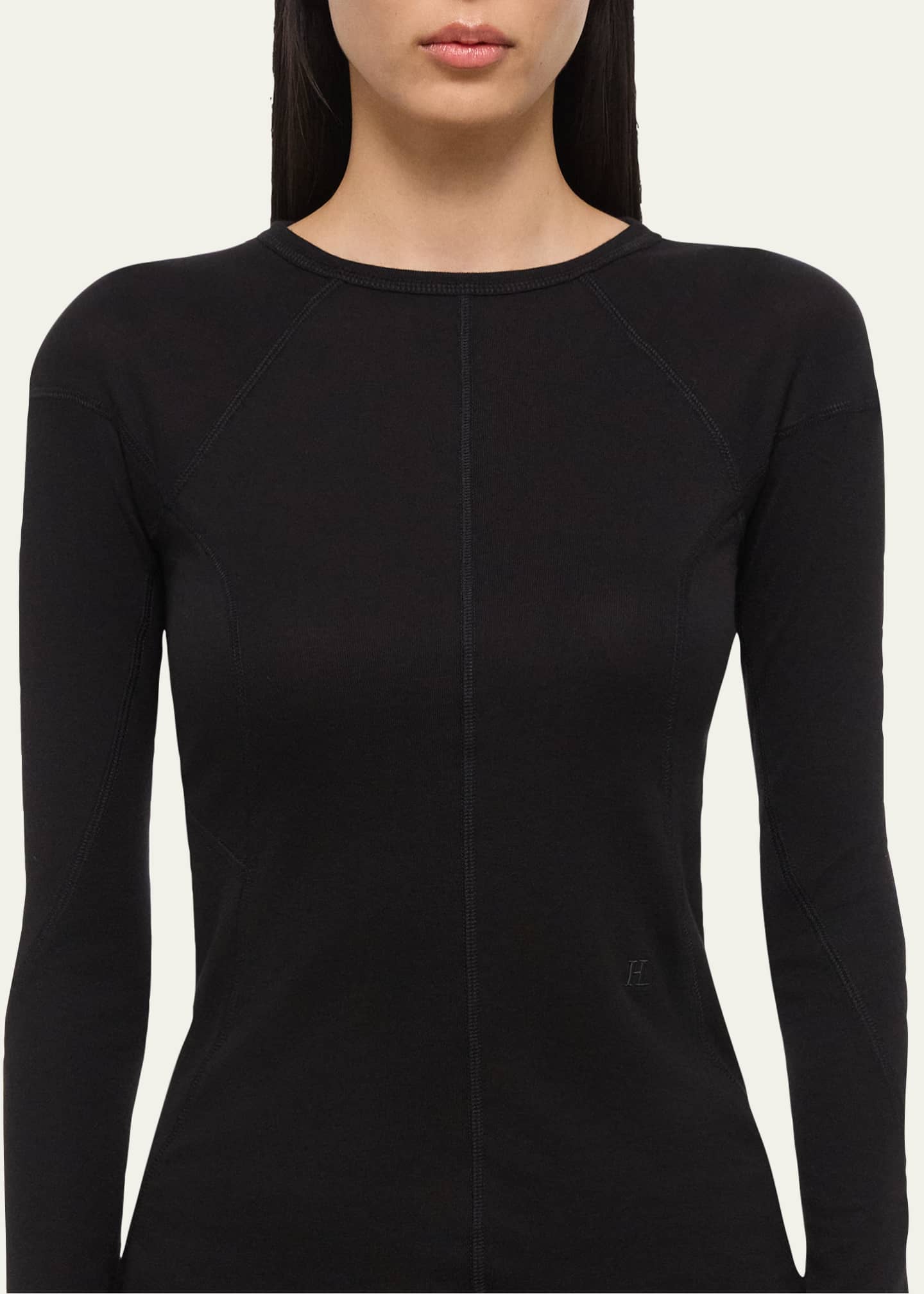 Helmut Lang Long-Sleeve Sport Tee Image 5 of 5