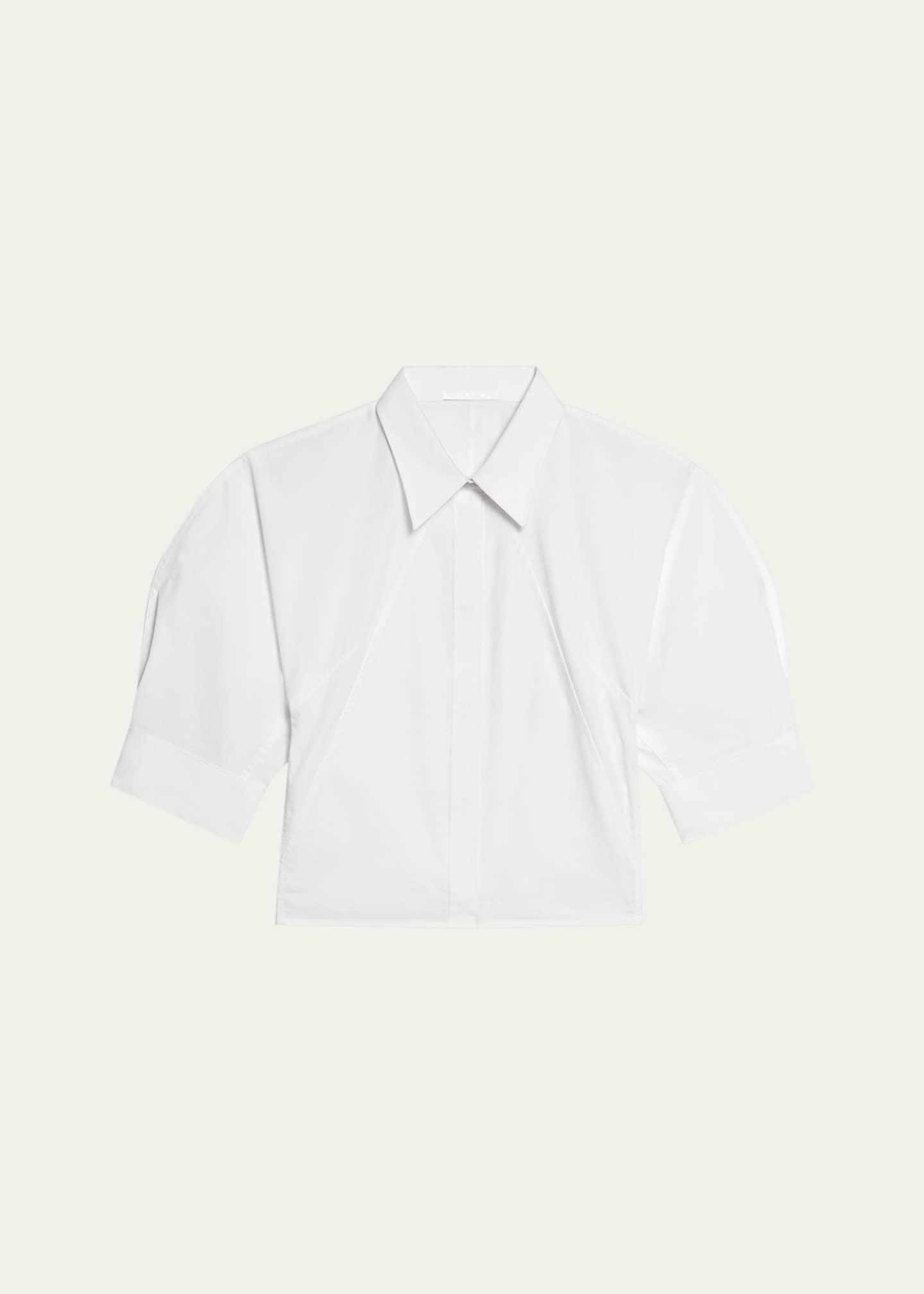 Helmut Lang Articulated Short-Sleeve Shirt Image 1 of 5
