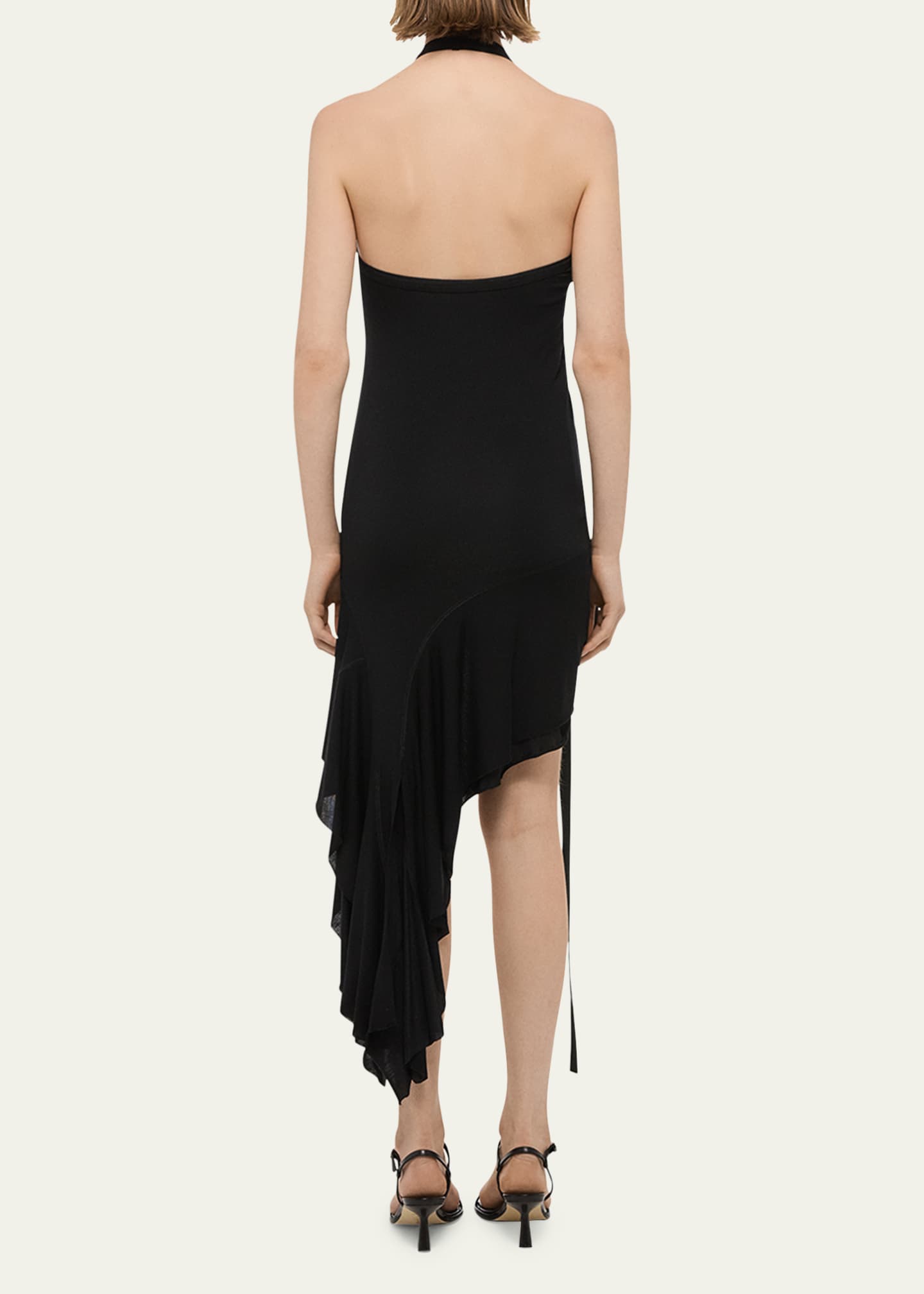 Helmut Lang Wind Halter Dress Image 3 of 5