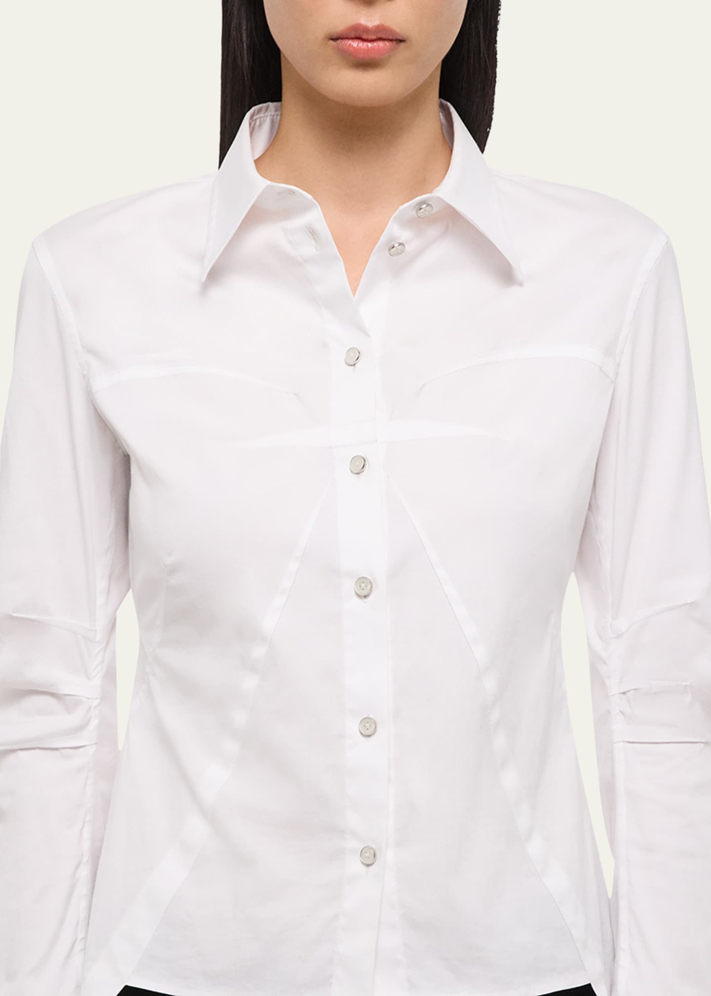 Helmut Lang Articulated Long-Sleeve Shirt Image 5 of 5