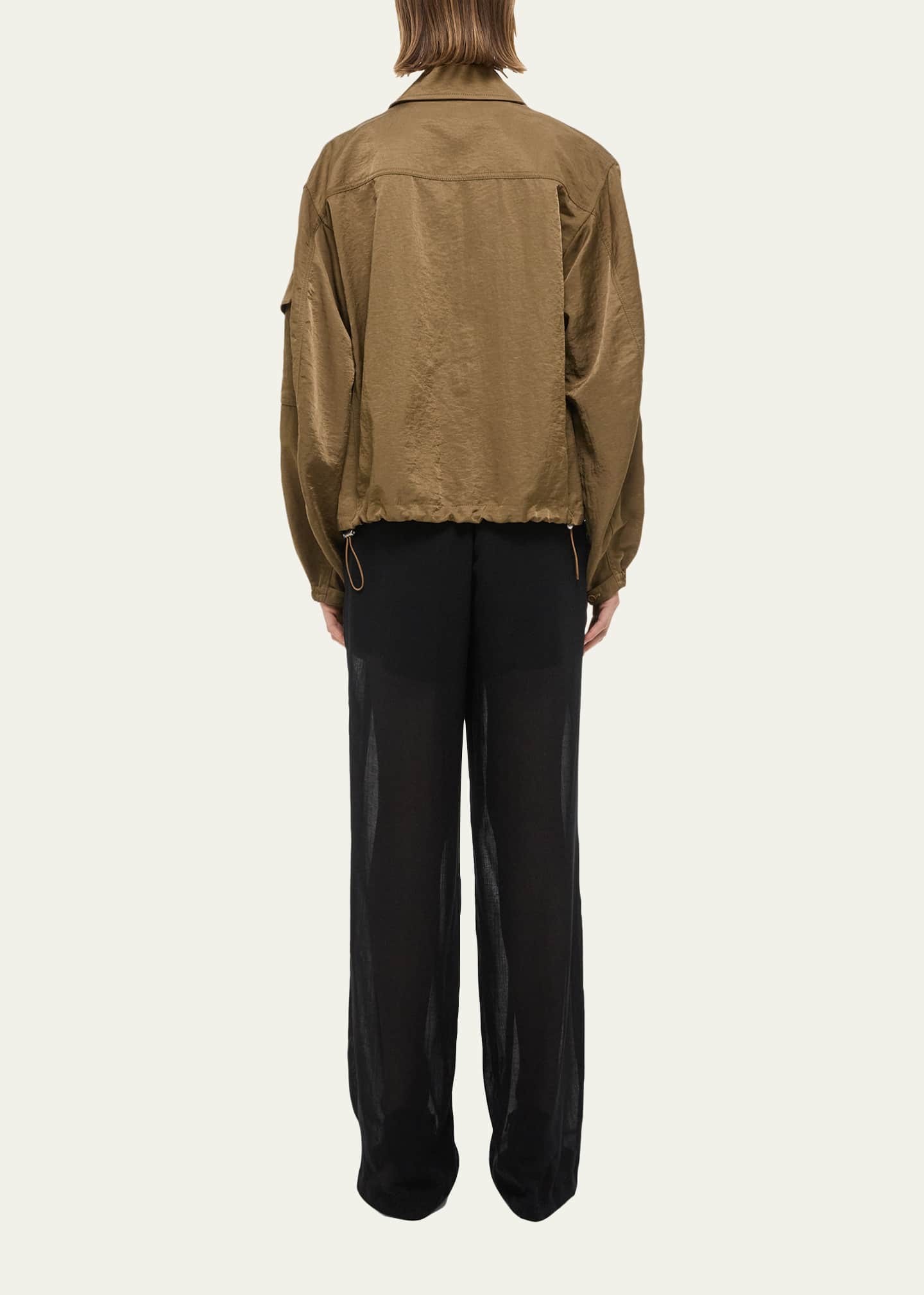 Helmut Lang Creased Ma1 Bomber Jacket Image 3 of 5