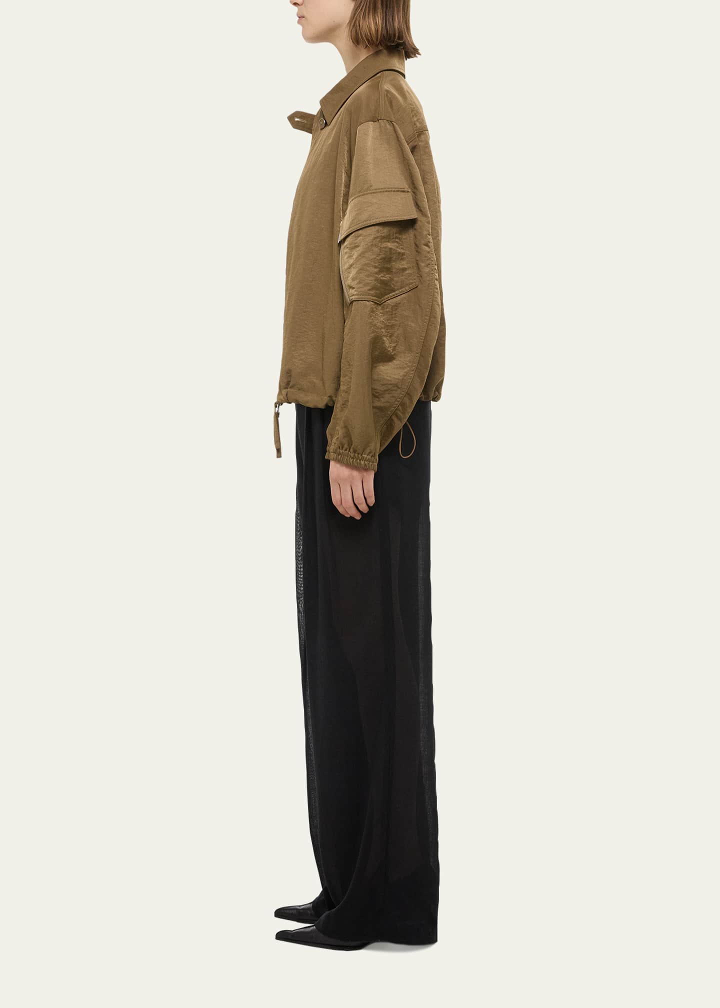 Helmut Lang Creased Ma1 Bomber Jacket Image 4 of 5