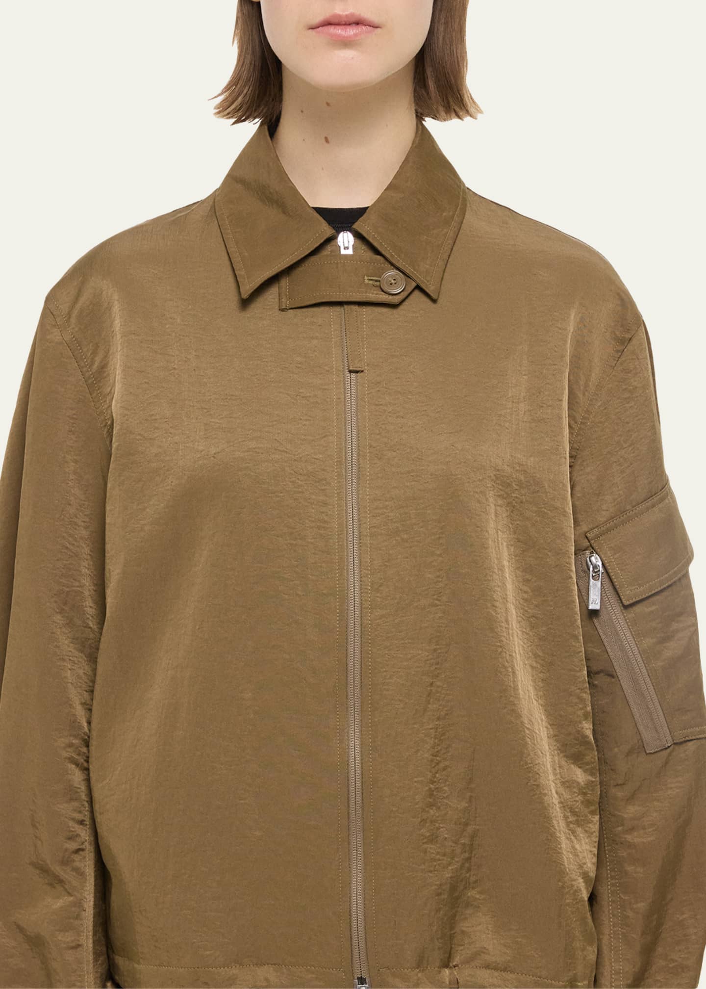 Helmut Lang Creased Ma1 Bomber Jacket Image 5 of 5