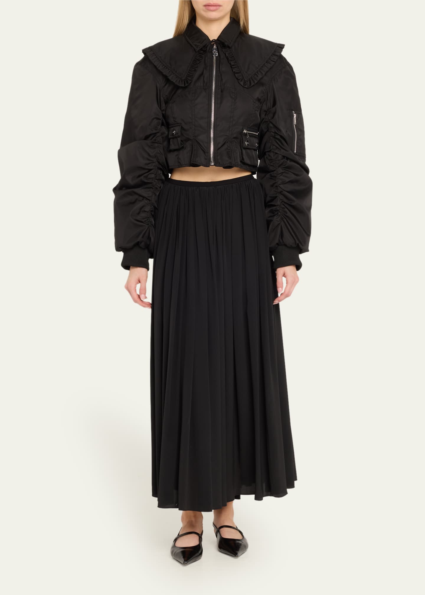 Fitted Duchesse Jacket - Thumbnail 2