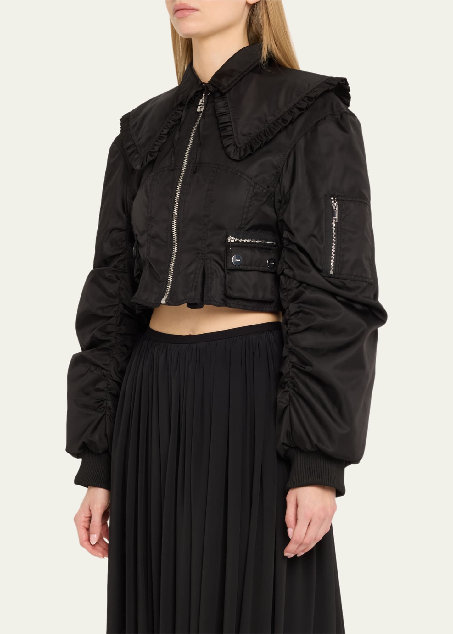 Fitted Duchesse Jacket - Thumbnail 4