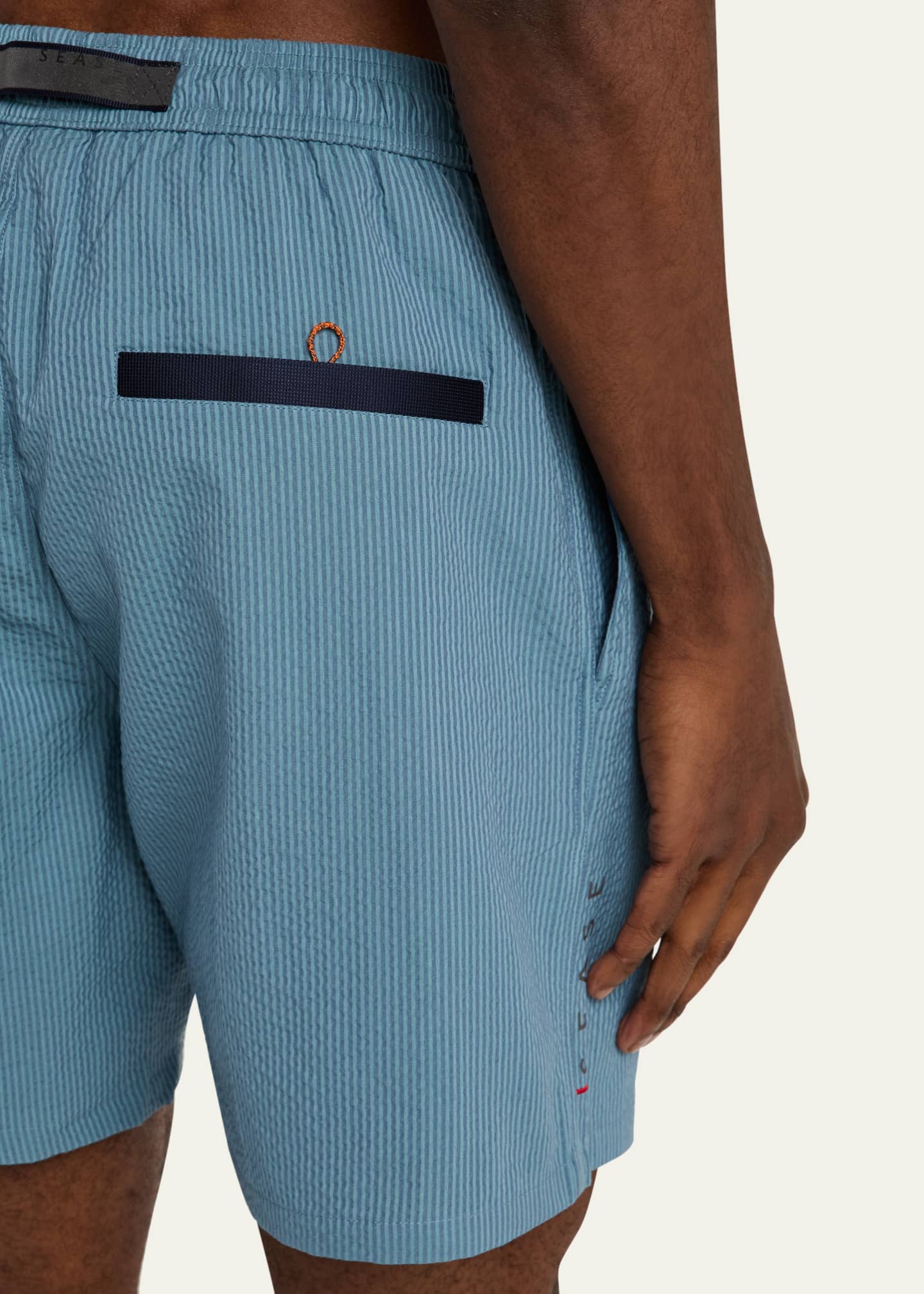 Sease Men's COD-2 Coral Sea Swim Trunks Image 4 of 4