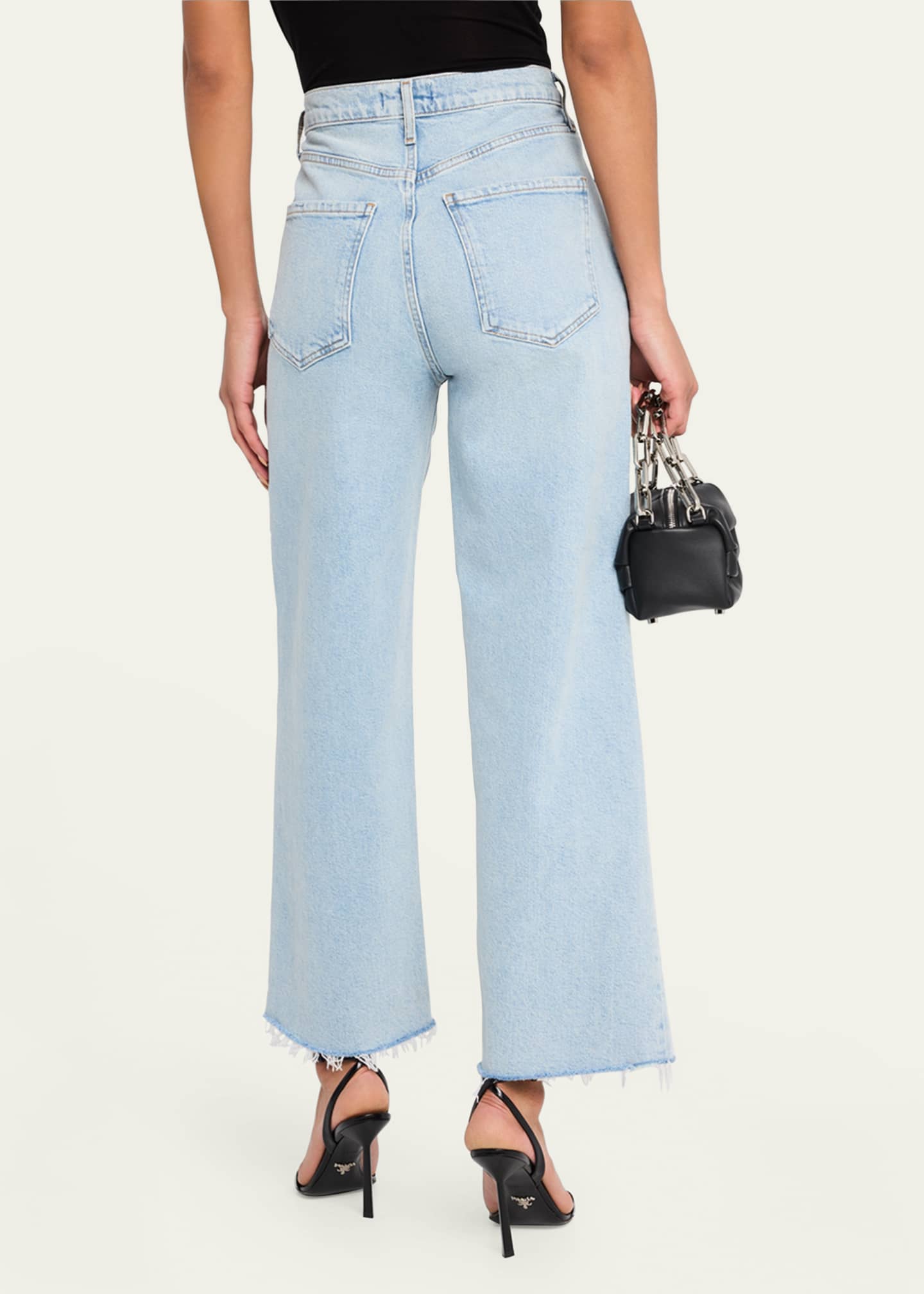 AGOLDE Ren High-Rise Wide-Leg Jeans Image 3 of 5
