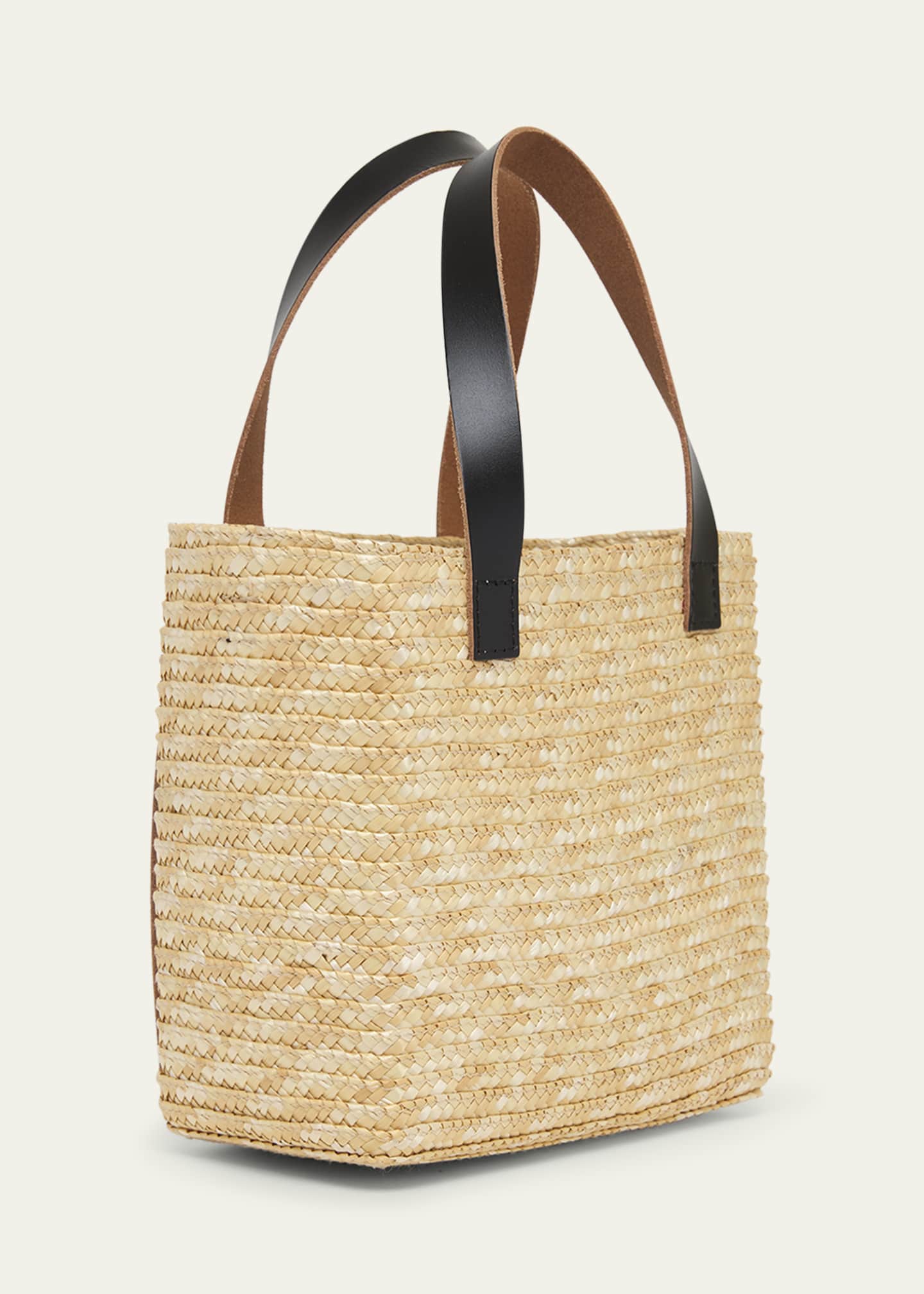Plan C Pili and Bianca Straw Tote Bag Image 3 of 5