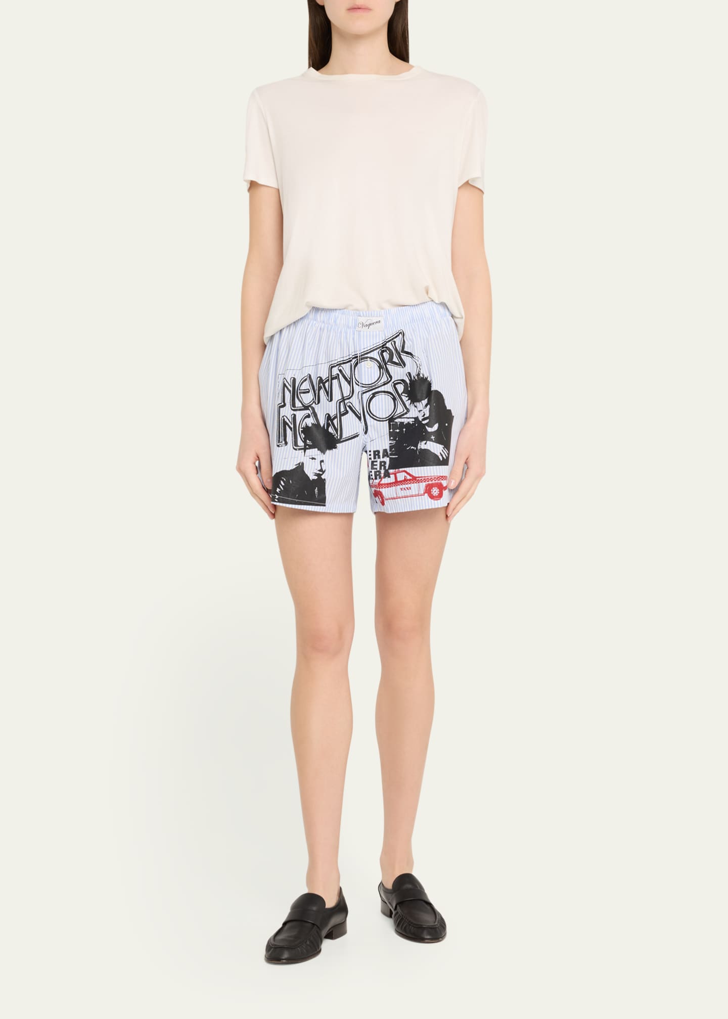 VAQUERA Stripe Printed Woven Boxers Image 2 of 5
