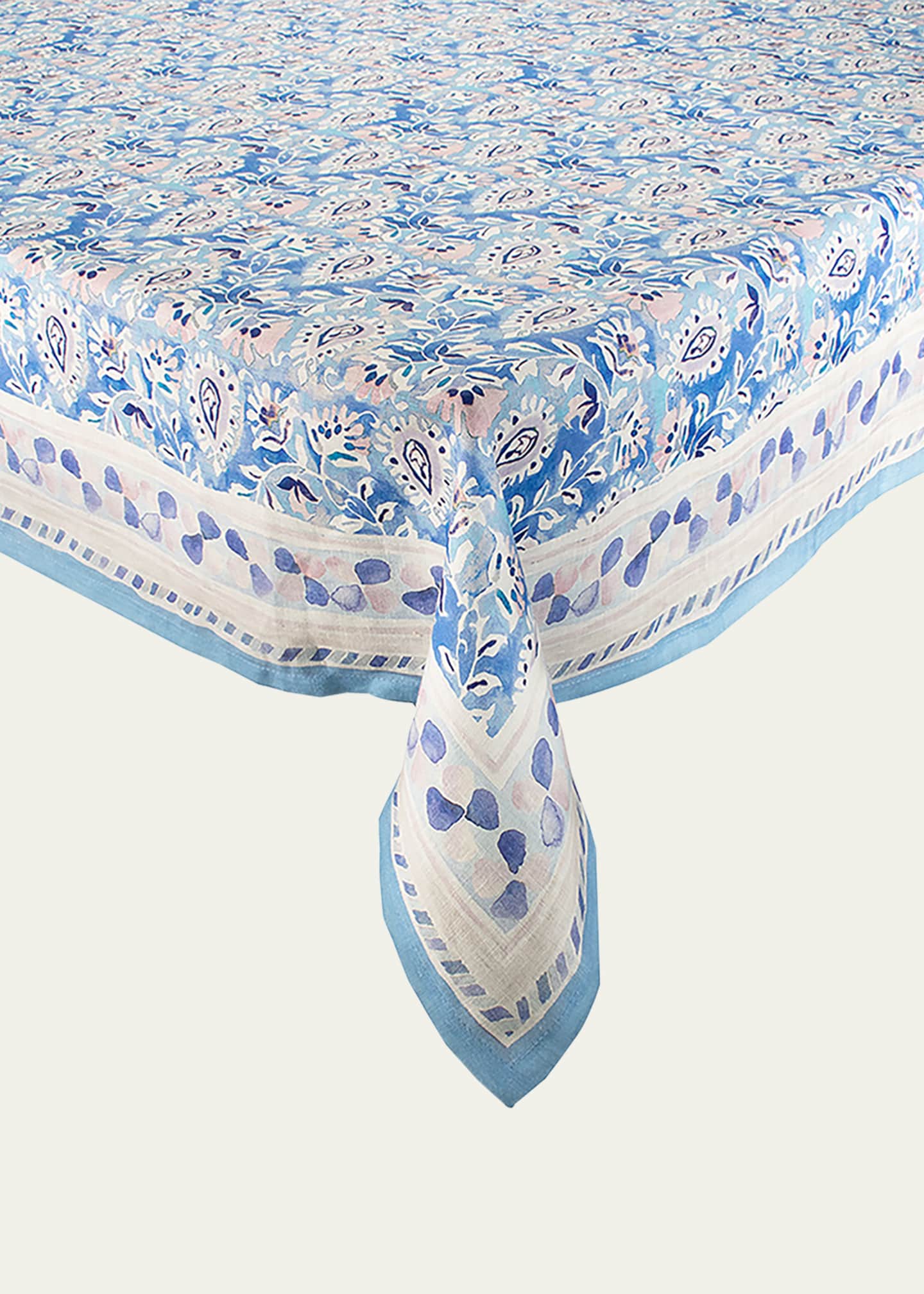 Kim Seybert Mira Tablecloth, 54" x 126" Image 2 of 2