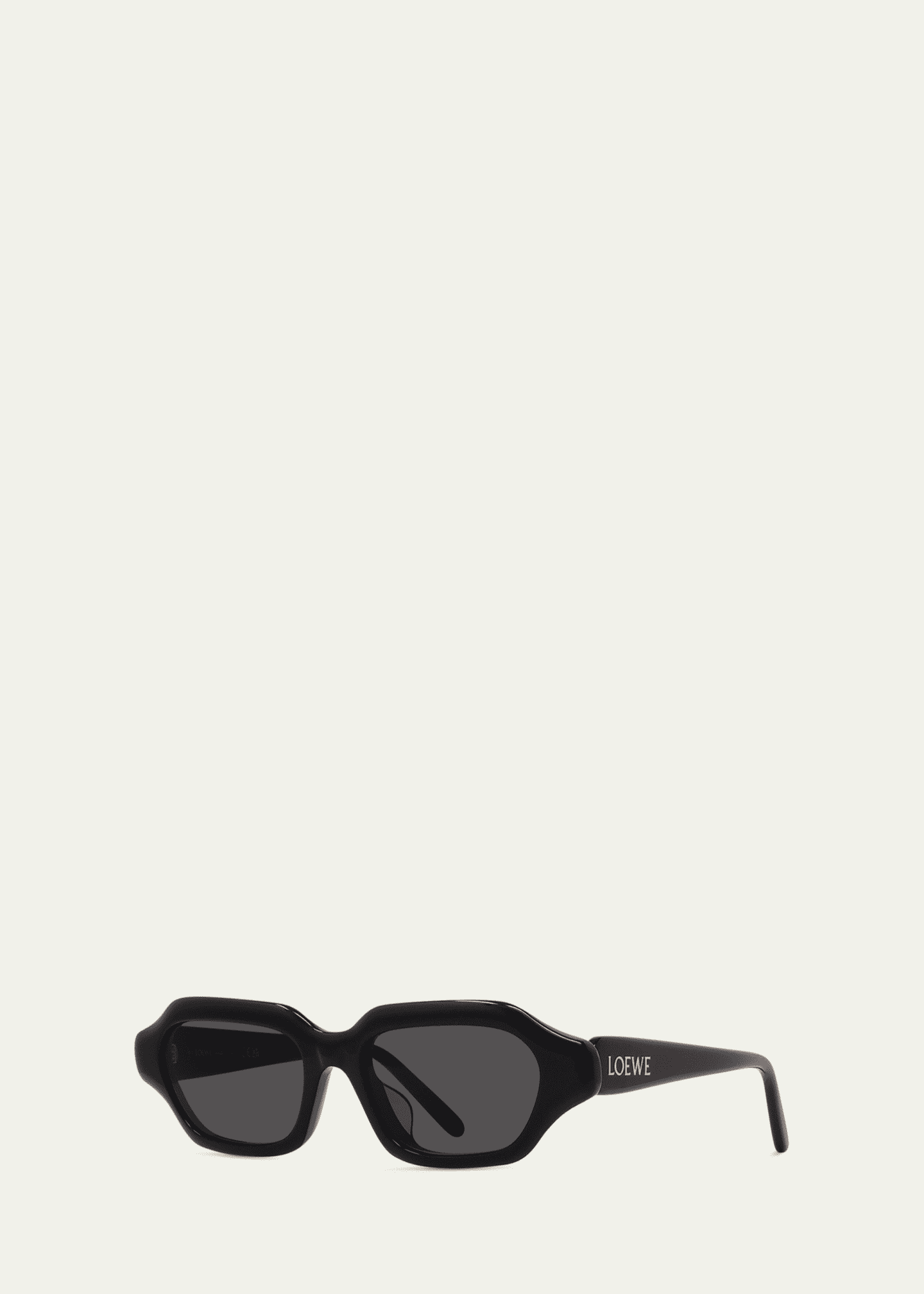 Loewe LW40157U Rectangle Acetate Sunglasses Image 2 of 3
