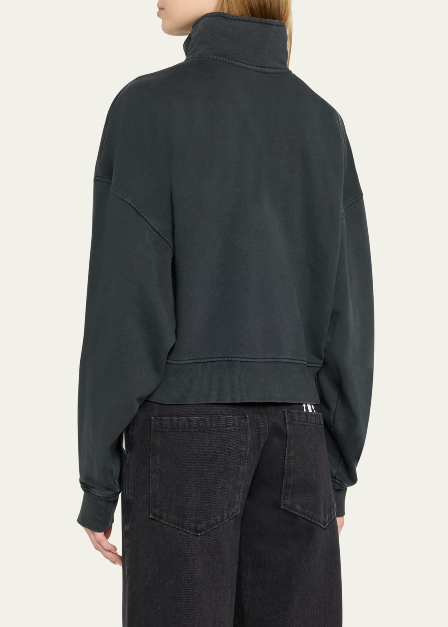 Citizens of Humanity Mirelle Buttoned Pullover Sweatshirt Image 3 of 5