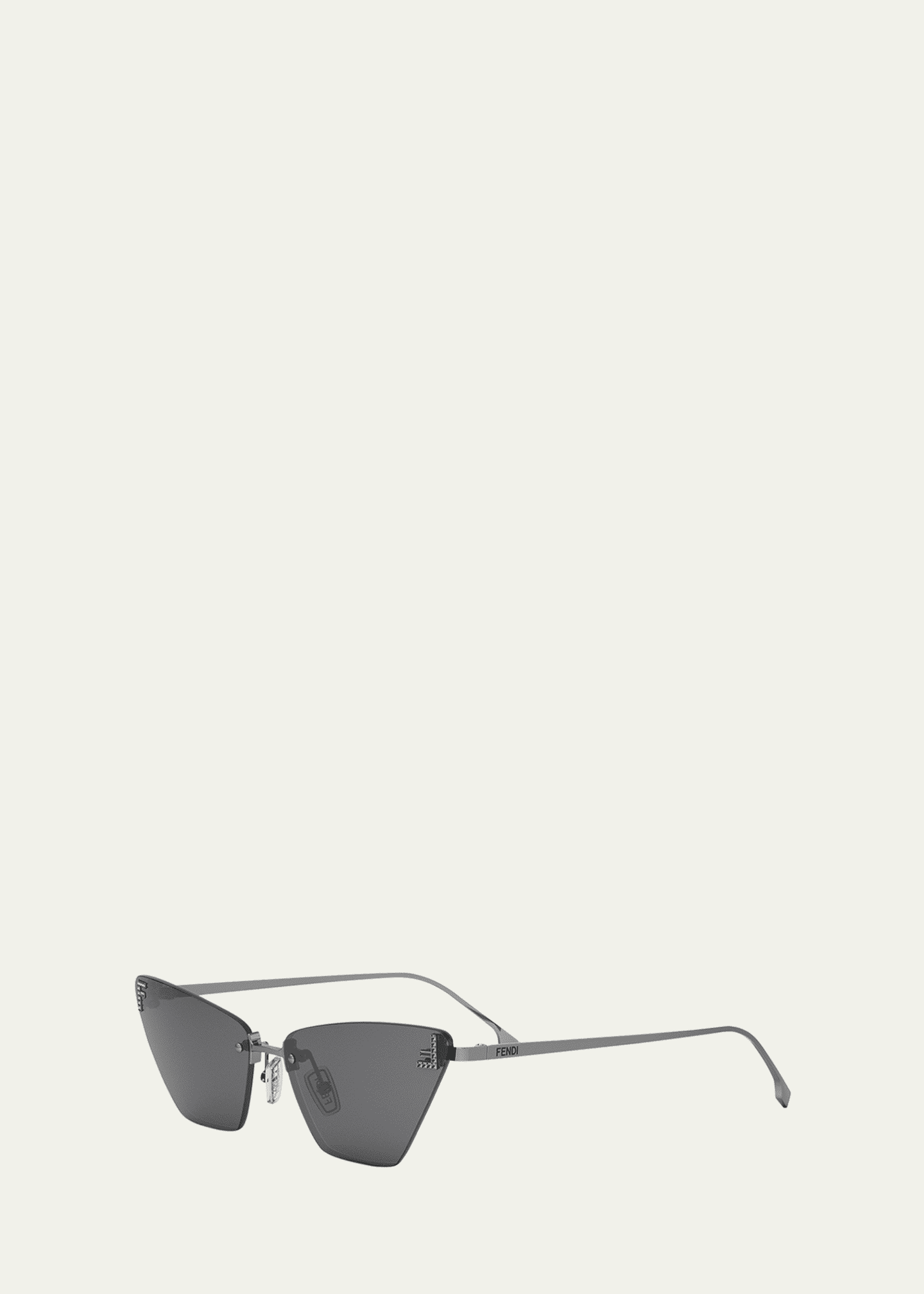 Fendi FE4160US Cat-Eye Crystalized Logo Sunglasses Image 2 of 3