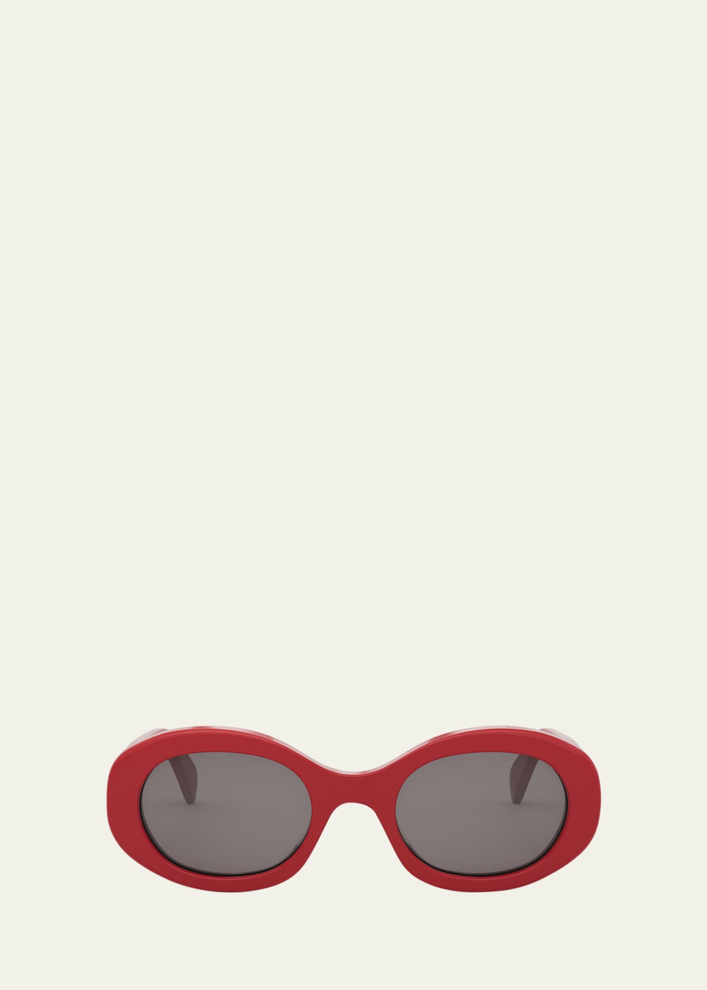 Celine Triomphe Oval Sunglasses Image 1 of 5