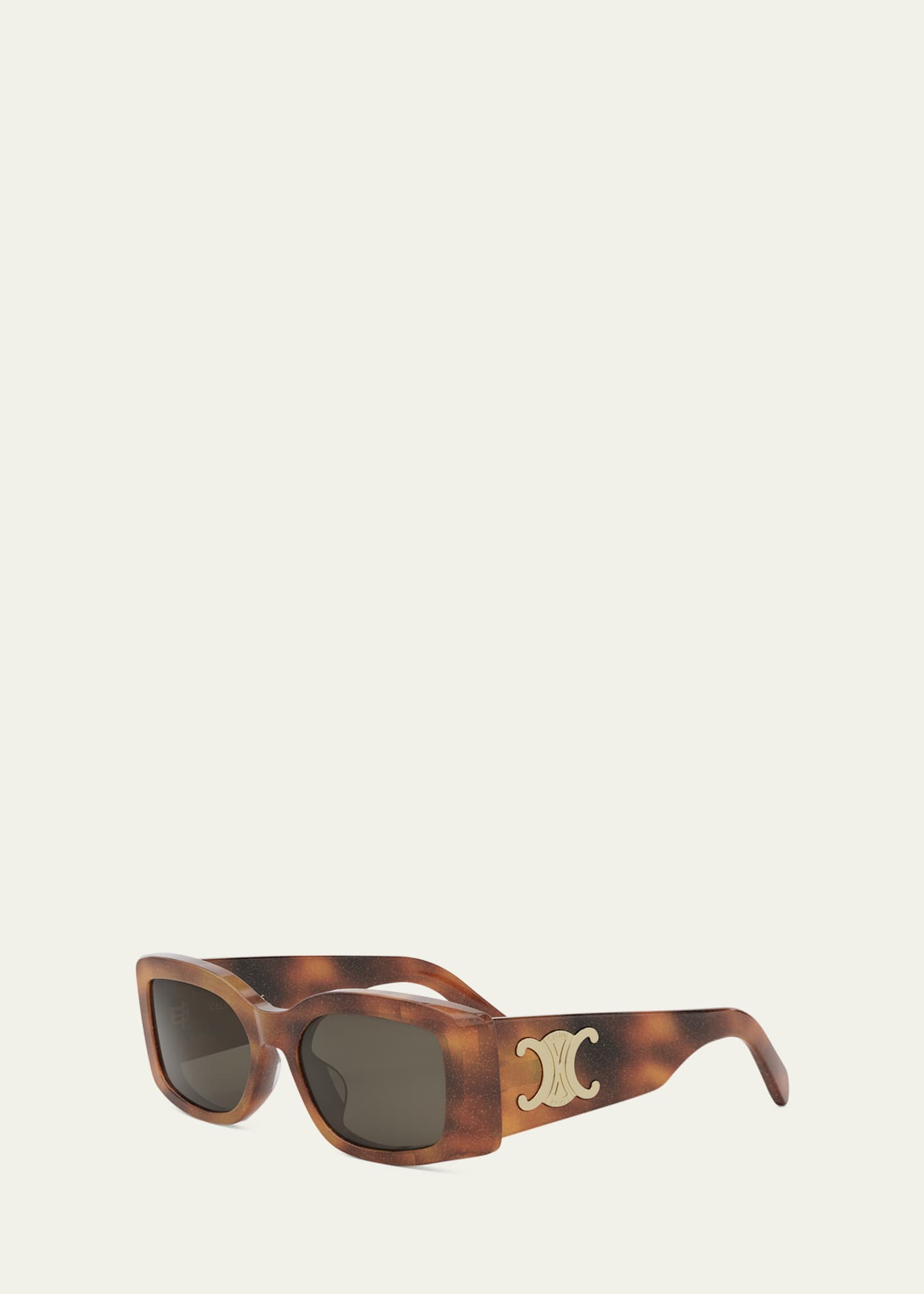 Celine Maxi Triomphe Rectangle Sunglasses Image 2 of 5