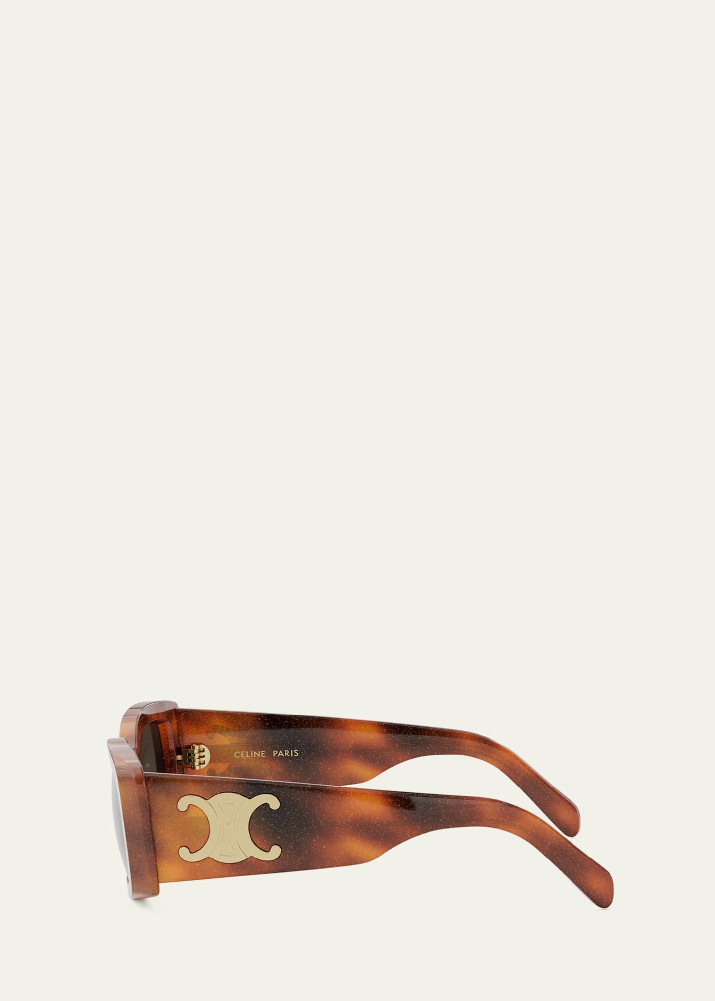 Celine Maxi Triomphe Rectangle Sunglasses Image 3 of 5