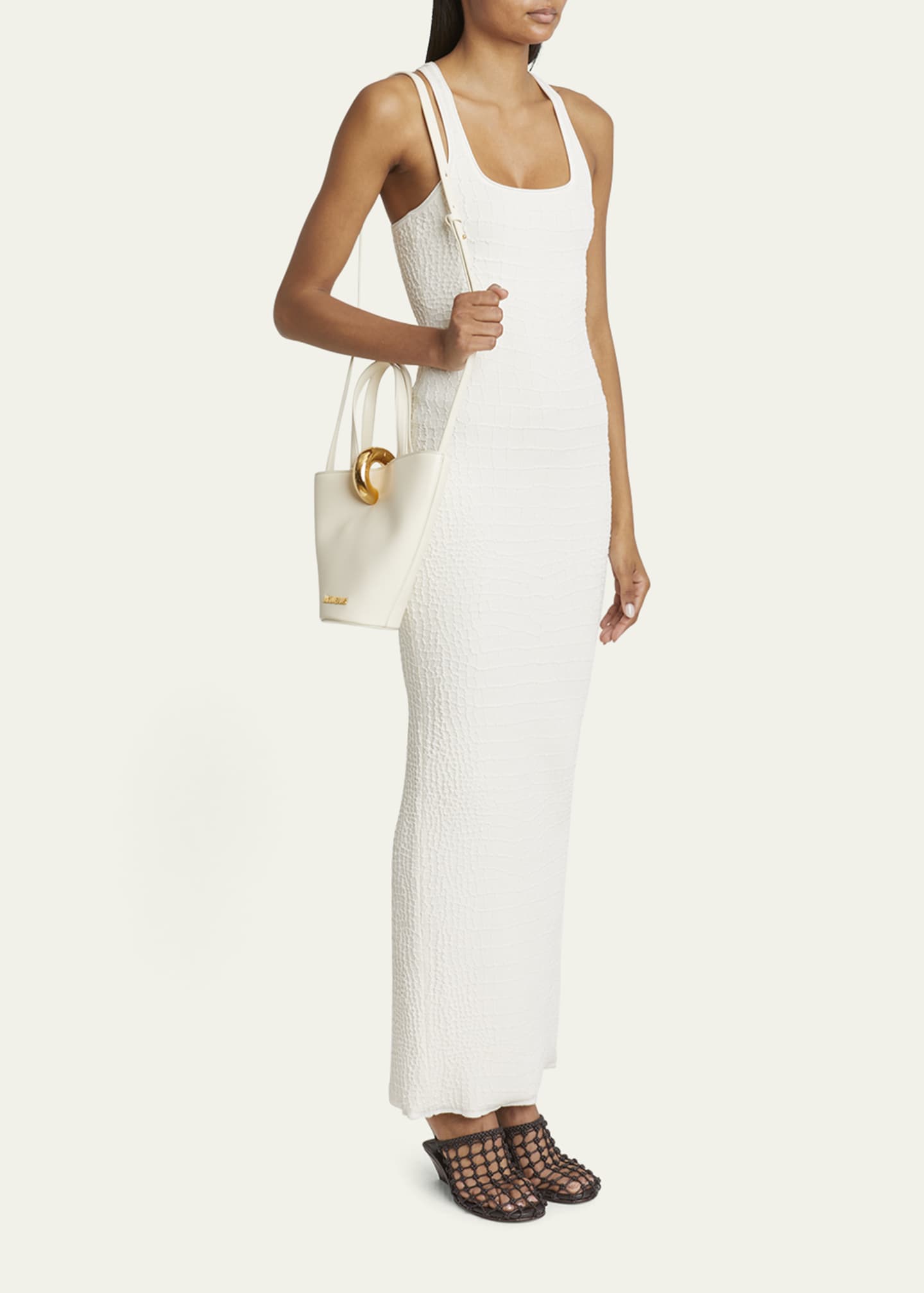 Jacquemus Le Petit Bambola Leather Crossbody Bag Image 5 of 6