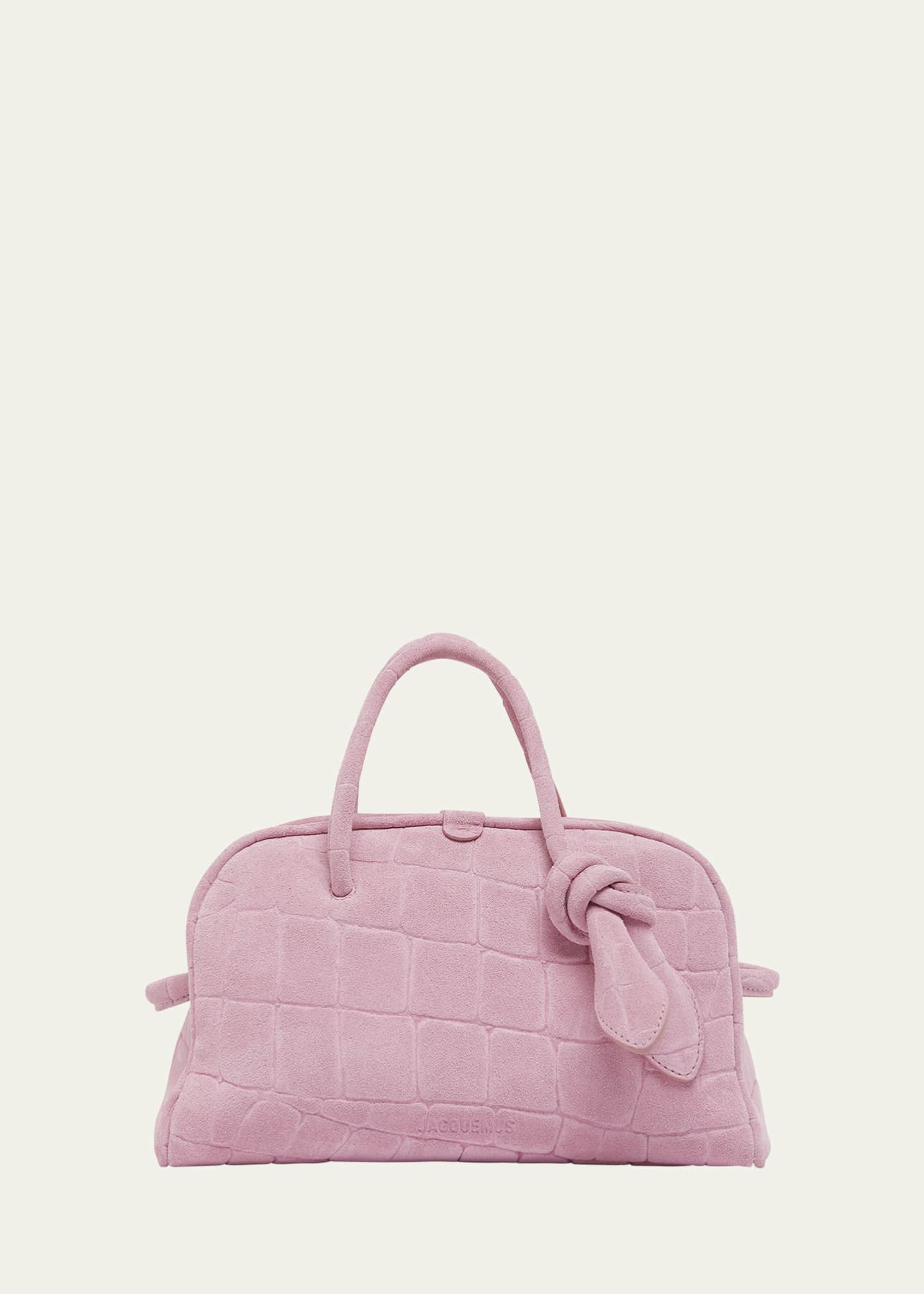 【Jacquemus】関税込☆Le Turismo トートバッグ スモール Jacquemus Le Petit Turismo Tote Bag | Pink | FARFETCH JO
