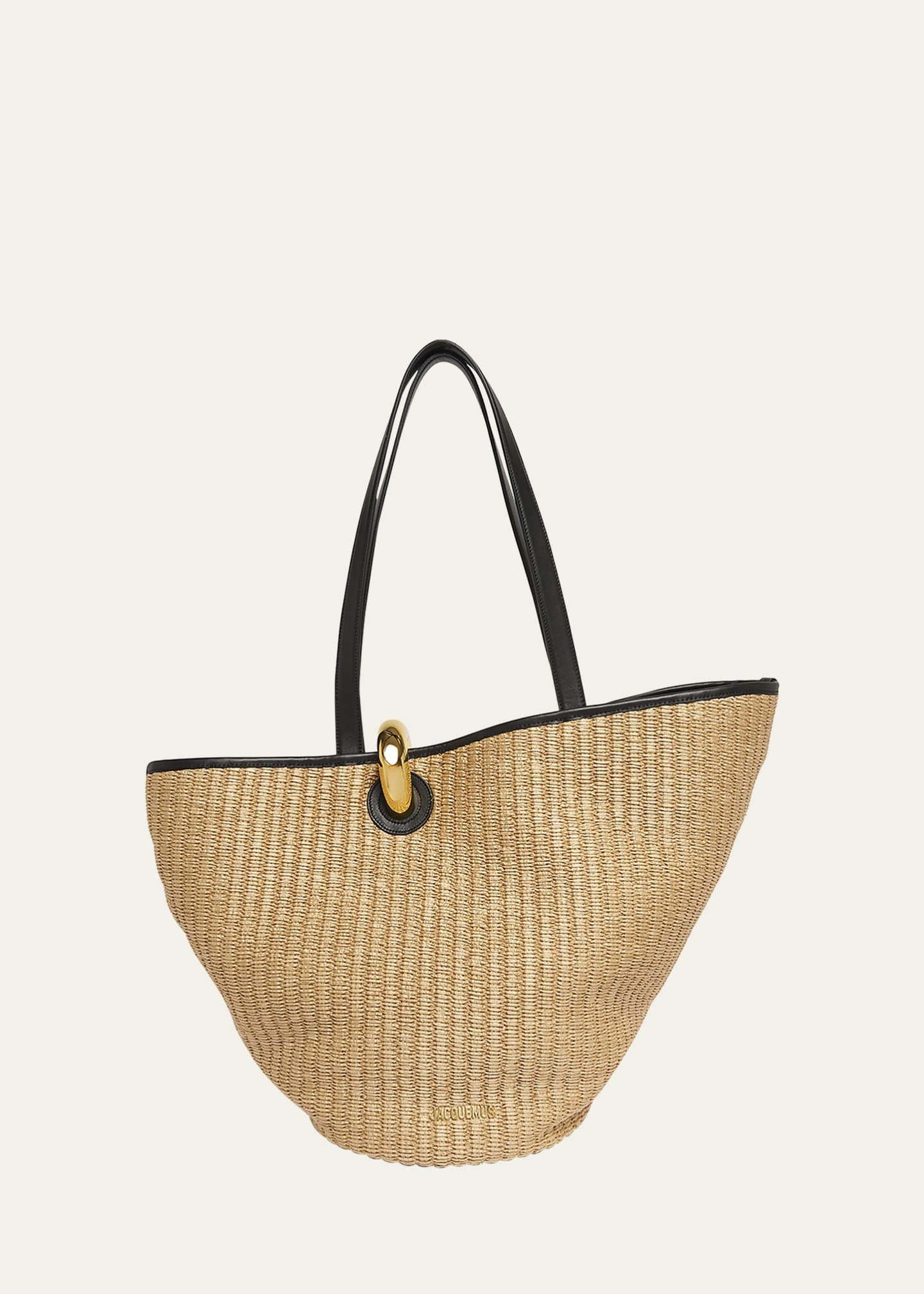 Jacquemus Le Bambola Woven Ring Shoulder Bag Image 1 of 6