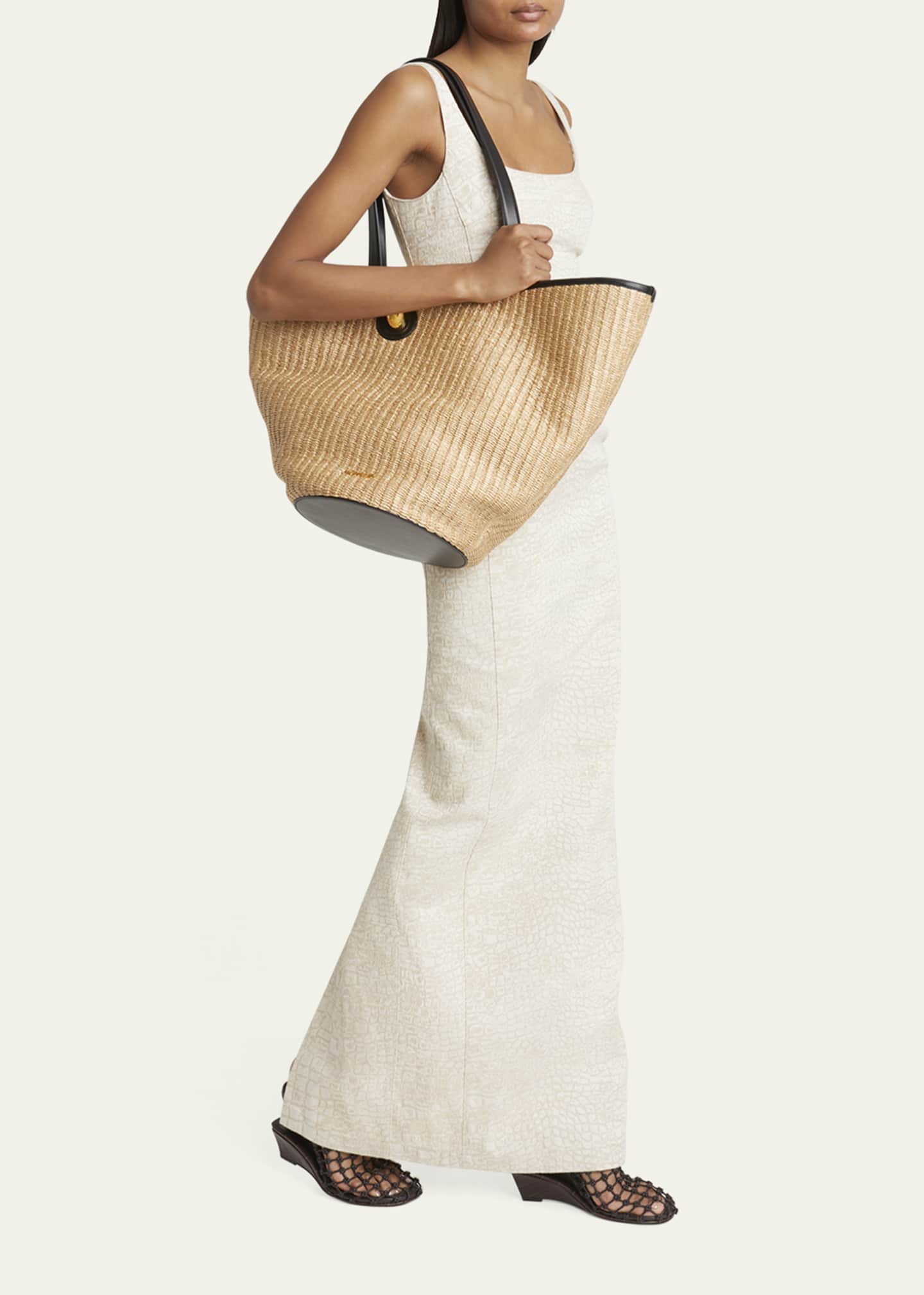 Jacquemus Le Bambola Woven Ring Shoulder Bag Image 5 of 6