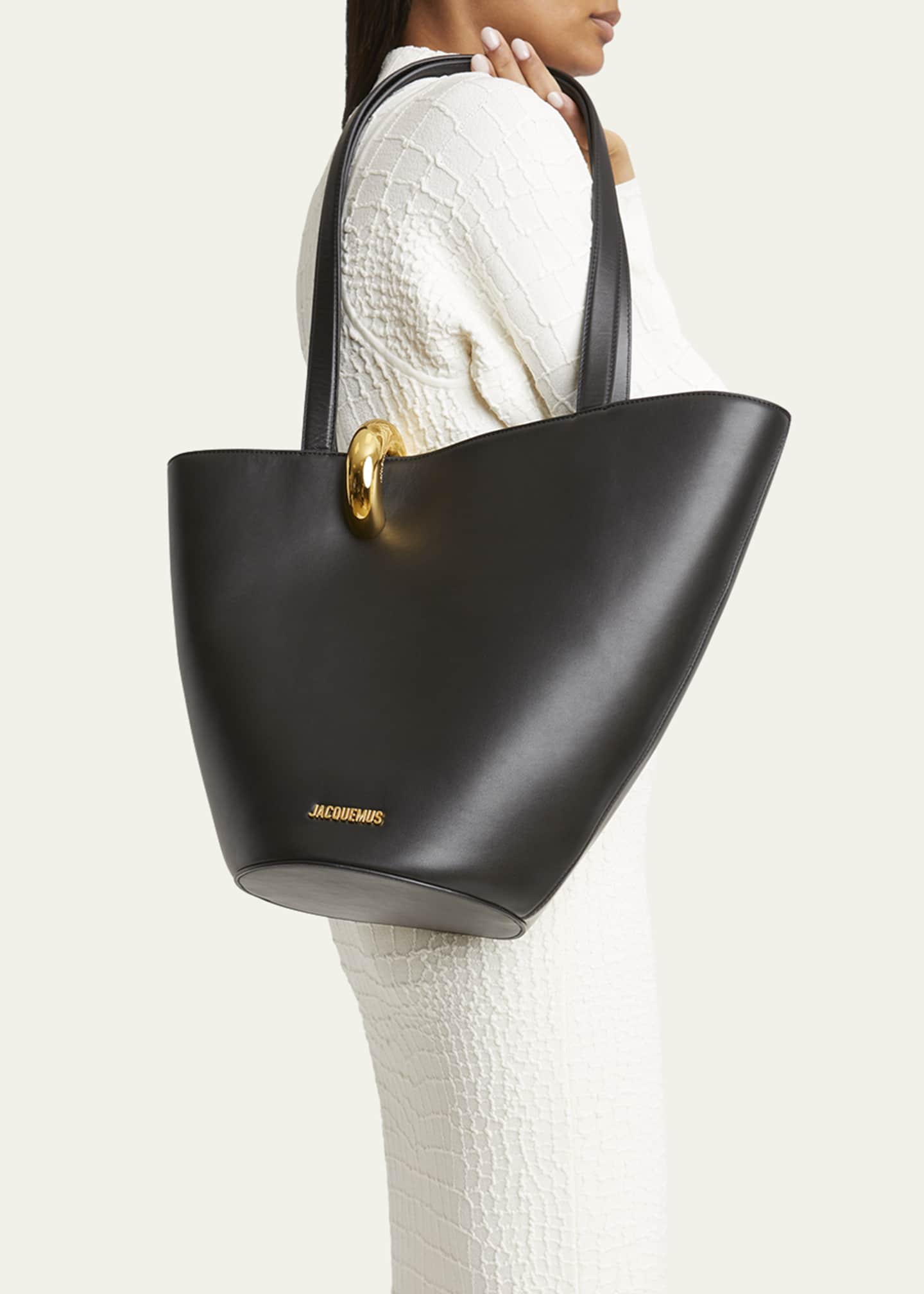 Jacquemus Le Bambola Moyen Leather Shoulder Bag Image 2 of 6