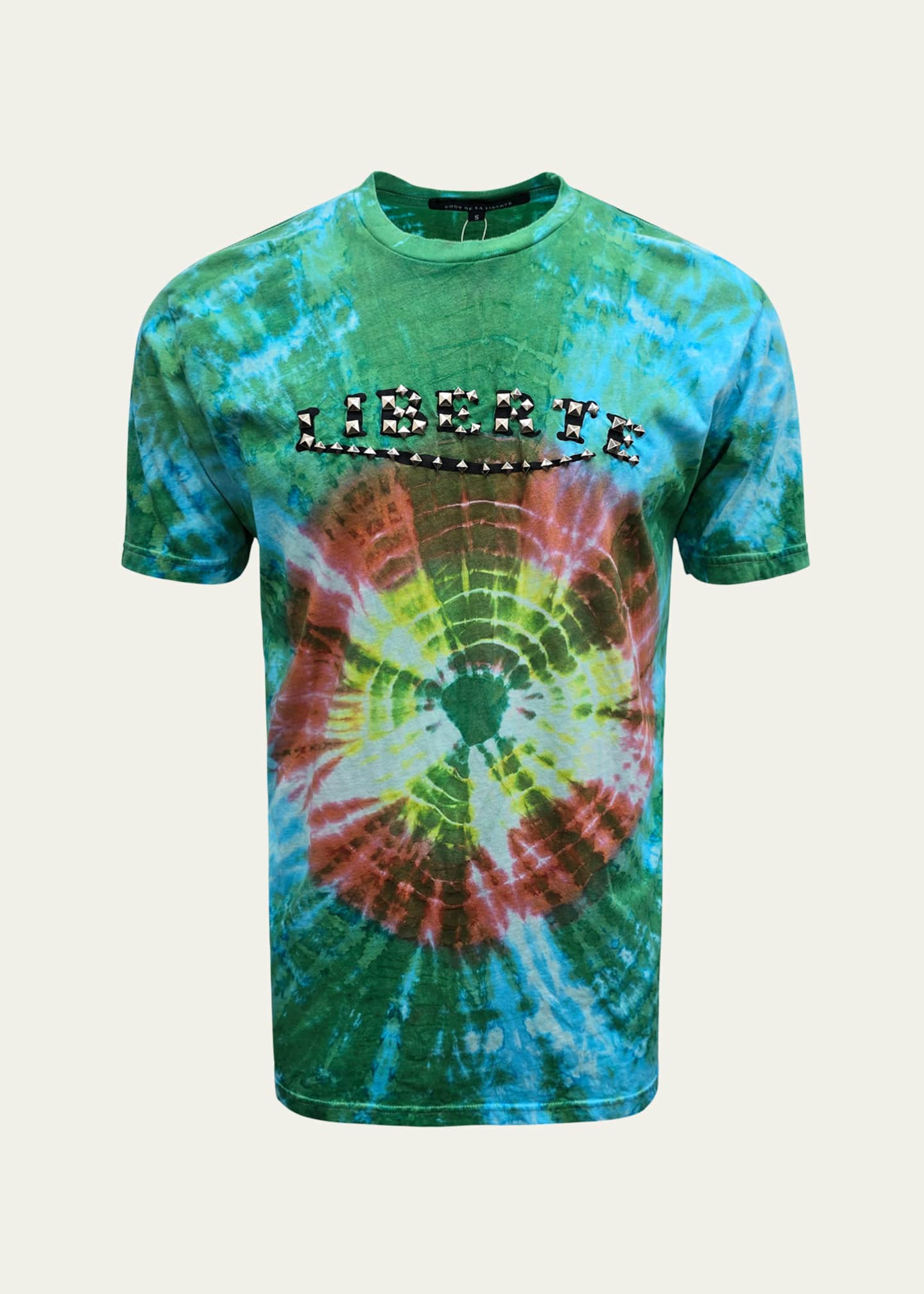 Cout De La Liberte Men's Freddie Liberte Tie-Dye T-Shirt Image 1 of 2